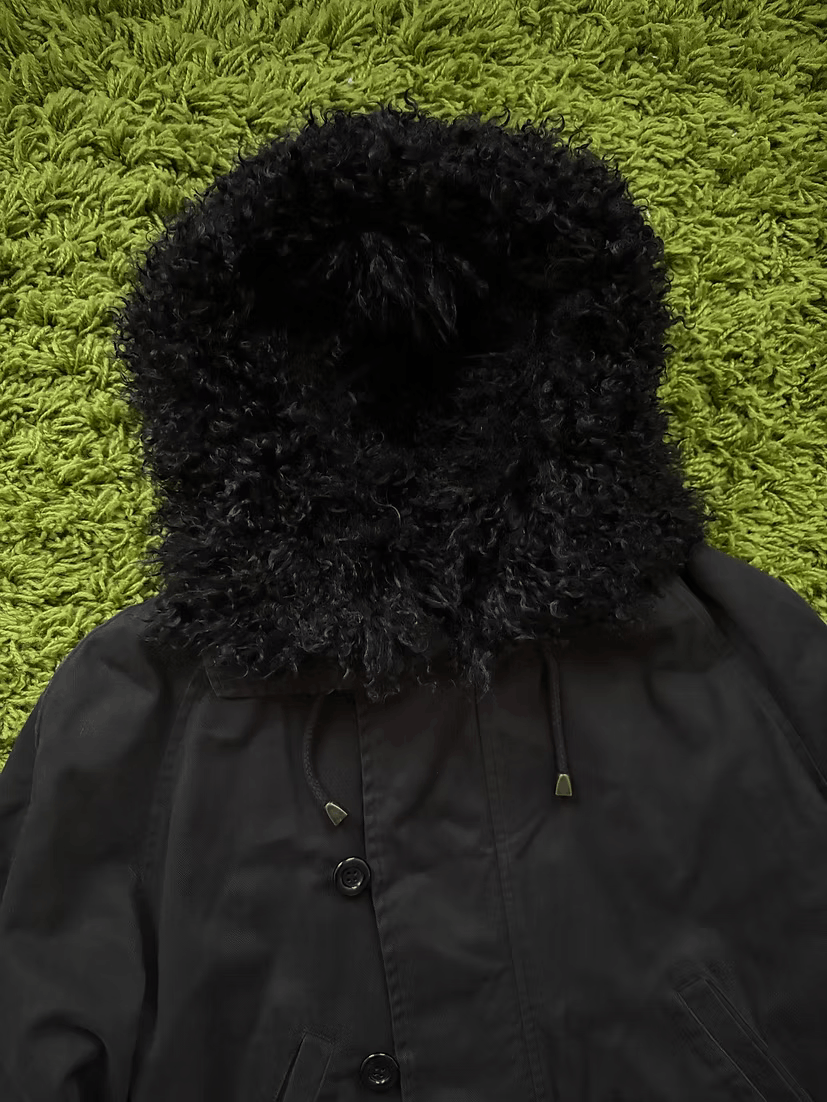 Givenchy Pre-Fall 2009 Mongolian Lamb Fur Lined N2B Parka Size US S / EU 44-46 / 1 - 3 Thumbnail