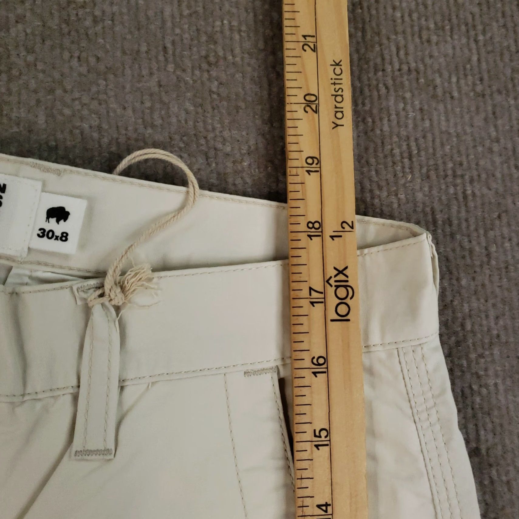 Mountain Khakis Mountain Khakis Shorts Mens Size 30 Oatmeal Stretch Poplin Slim Fit 8" Inseam K8 Size US 30 / EU 46 - 5 Thumbnail