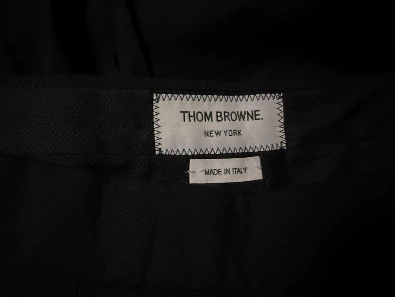 Thom Browne Thom Browne Wool patchwork striped pleated skirt Size 24" / US 00 / IT 34 - 3 Thumbnail