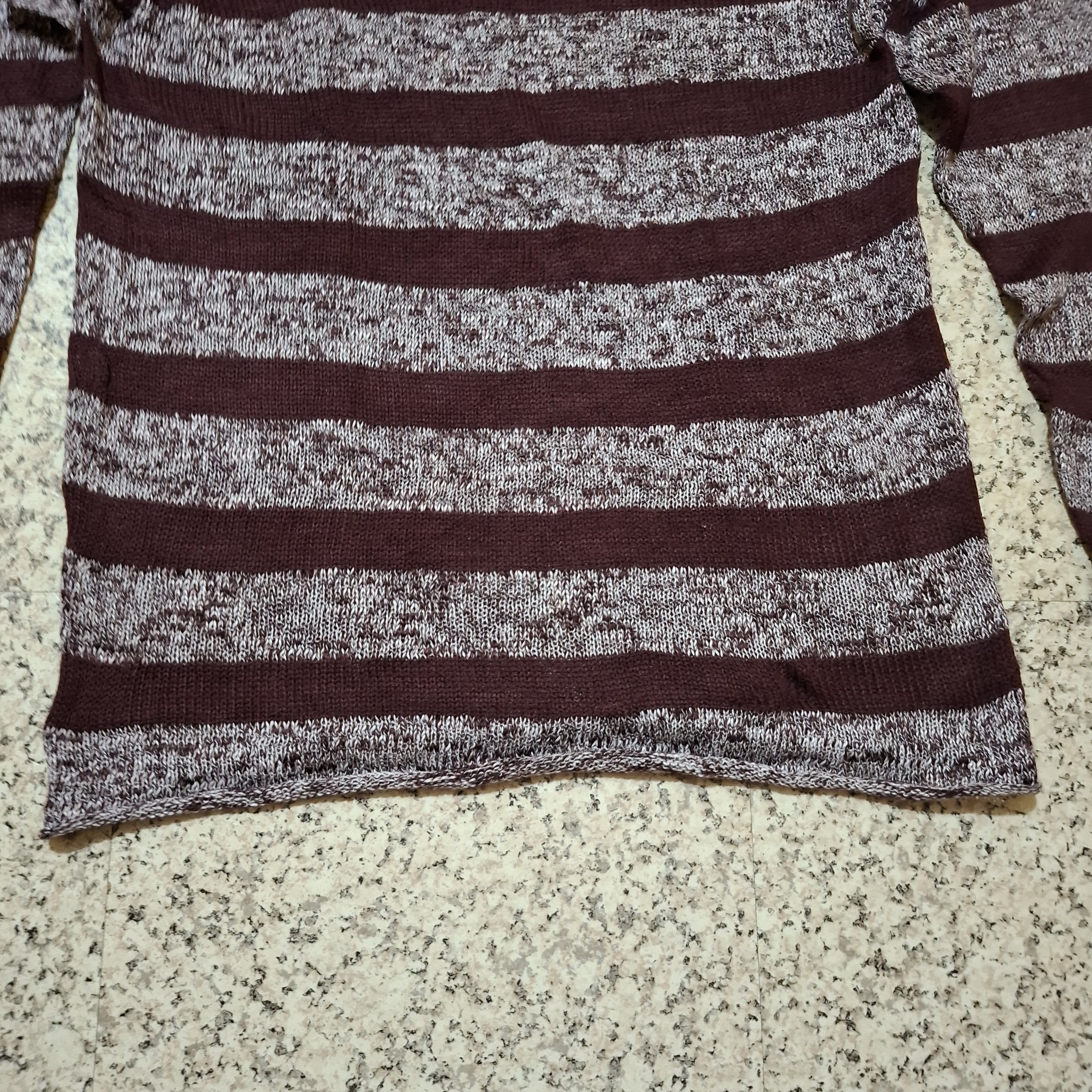 semanticdesign Semantic Design Japan Striped Grunge Knit Sweater Size US M / EU 48-50 / 2 - 2 Thumbnail