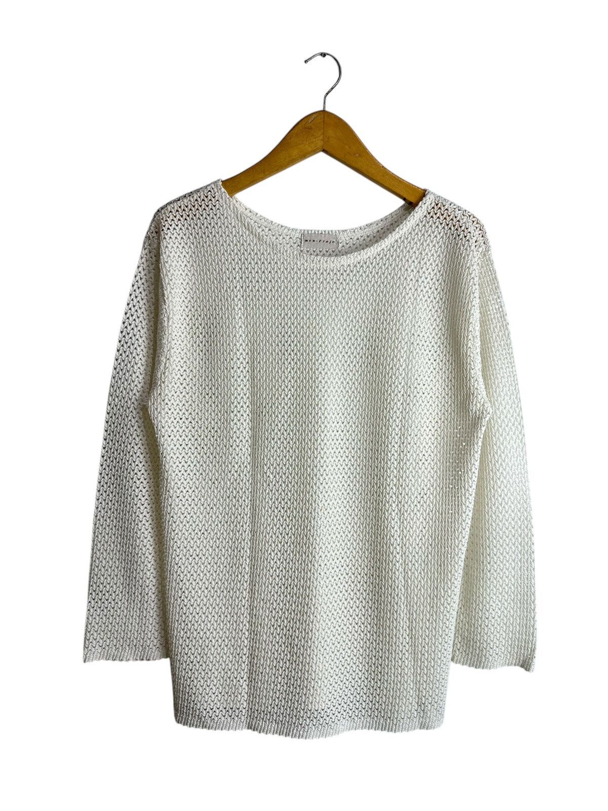 Yohji Yamamoto Undefined mon-traje MESH 3D LONG SLEEVE ISSEY YOHJI STYLE Size US M / EU 48-50 / 2 - 1 Thumbnail