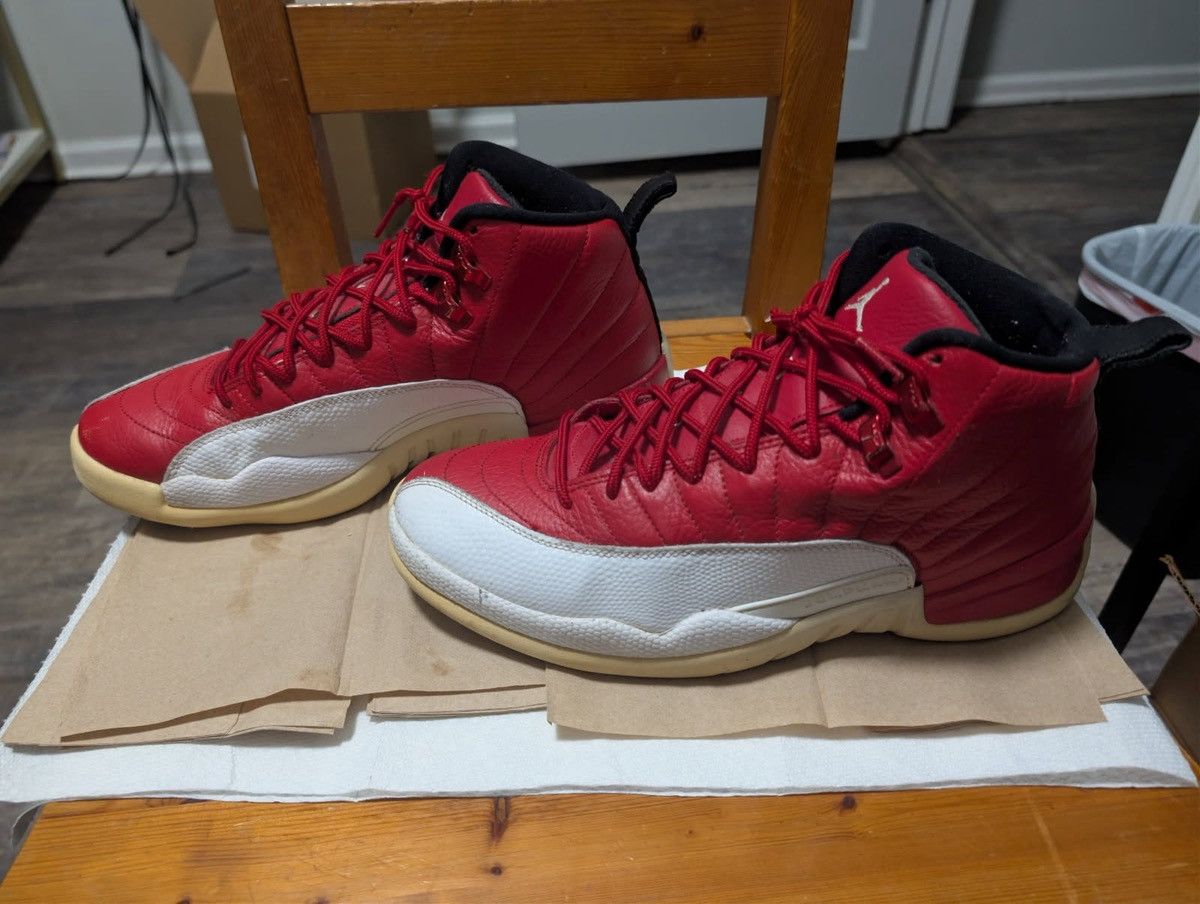 Jordan Brand Jordan 12 Gym Red Size US 9.5 / EU 42-43 - 3 Thumbnail