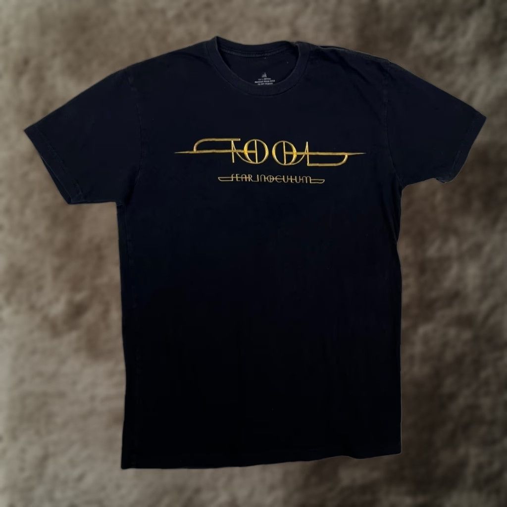 Vintage Tool Fear Inoculum T-Shirt Mens Medium Black Band Portrait Graphic Rock Metal Size US M / EU 48-50 / 2 - 1 Thumbnail