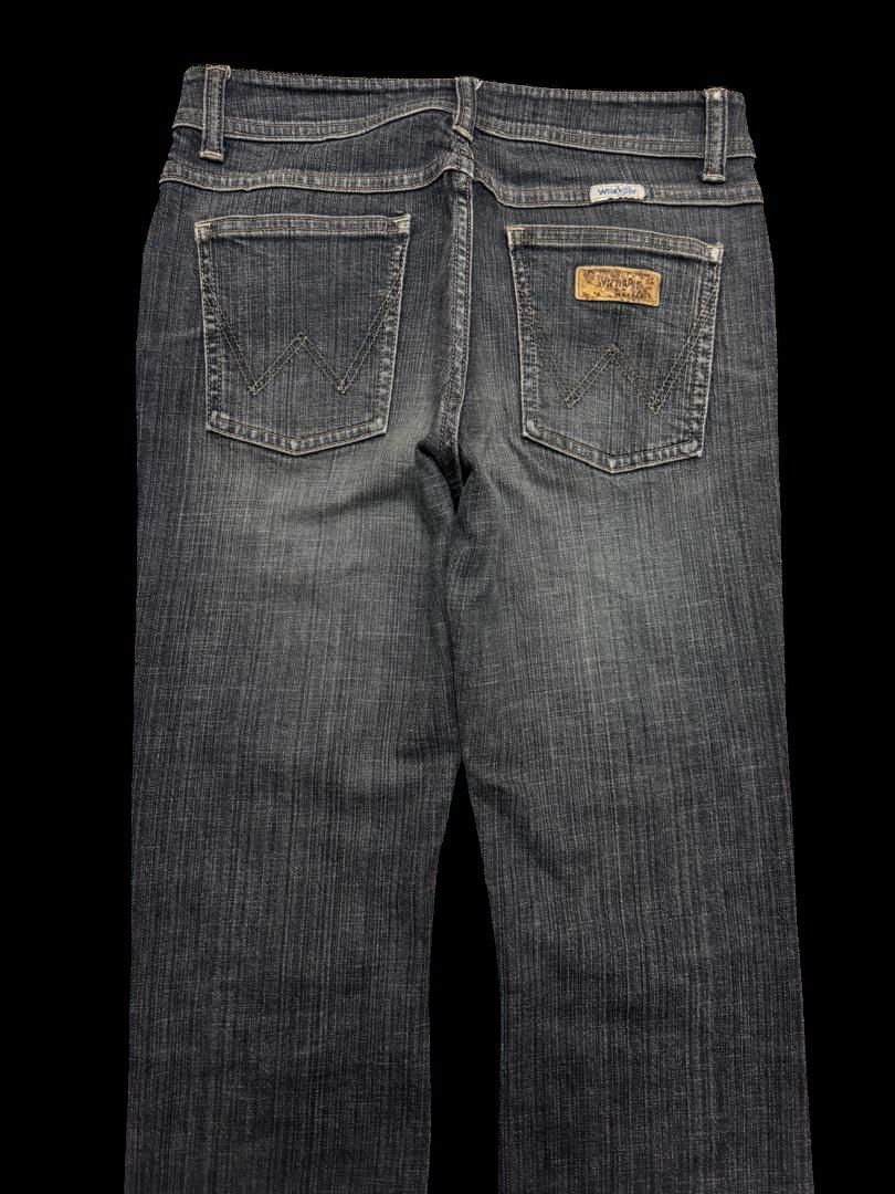 Tornado Mart FLARED 90’s Style Wrangler Buffalo Mudwash Western Jeans Size US 27 - 14 Thumbnail