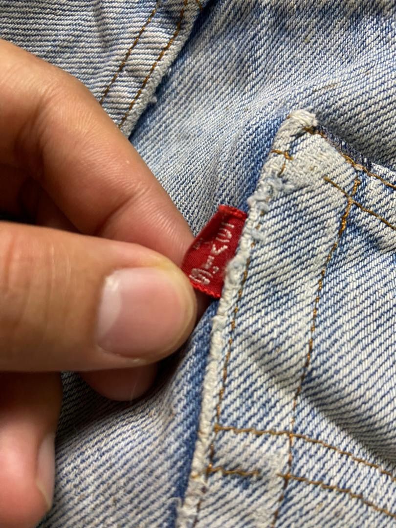 Levi's Levis Regular Fit Denim Jeans (186) Size US 28 / EU 44 - 5 Thumbnail