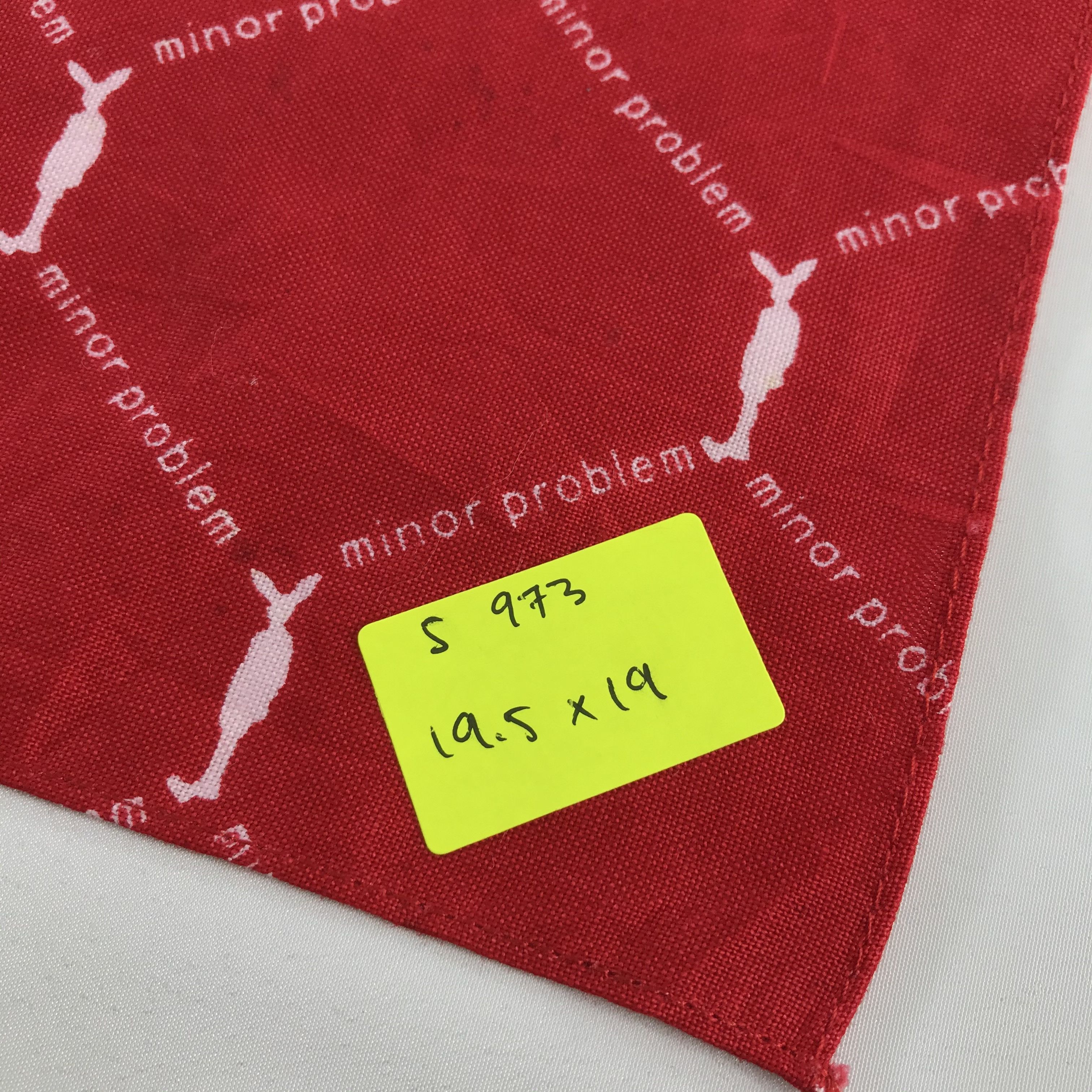 Vintage Minor Problem Bandana / Handkerchief / Neckerchief - S973 Size ONE SIZE - 5 Thumbnail