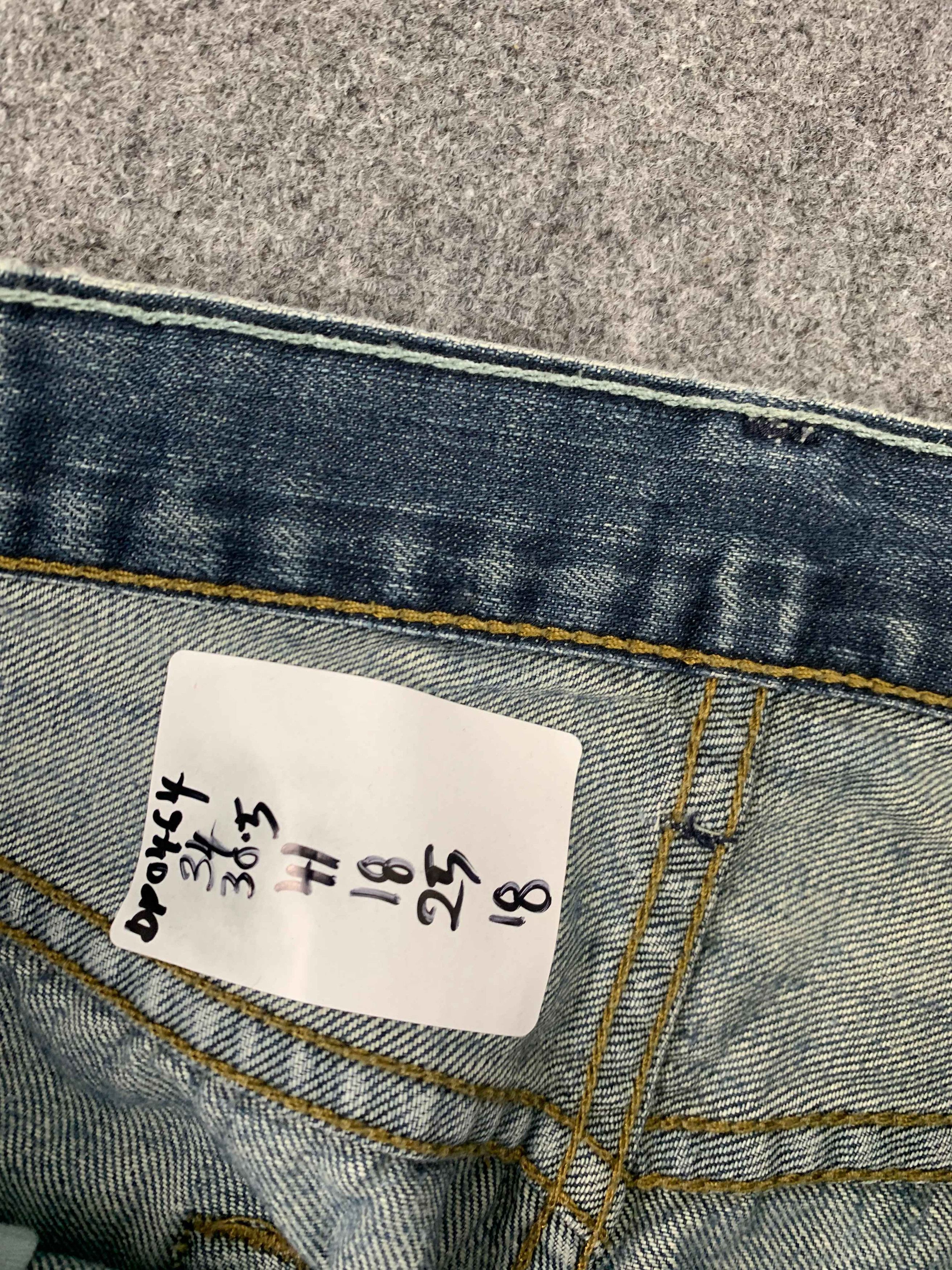 Levi's × Vintage Vintage Levis 501 Faded Blue Jeans Size US 34 / EU 50 - 16 Thumbnail
