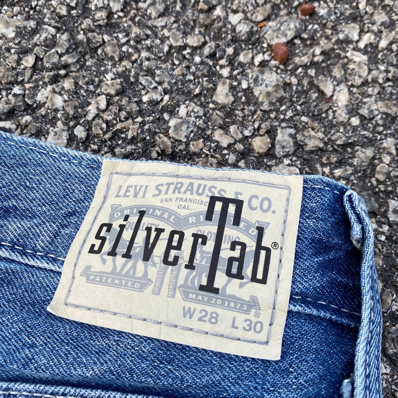 Kapital Vintage 90s Levis Silvertab Loose Denim Jeans Size US 30 / EU 46 - 16 Thumbnail