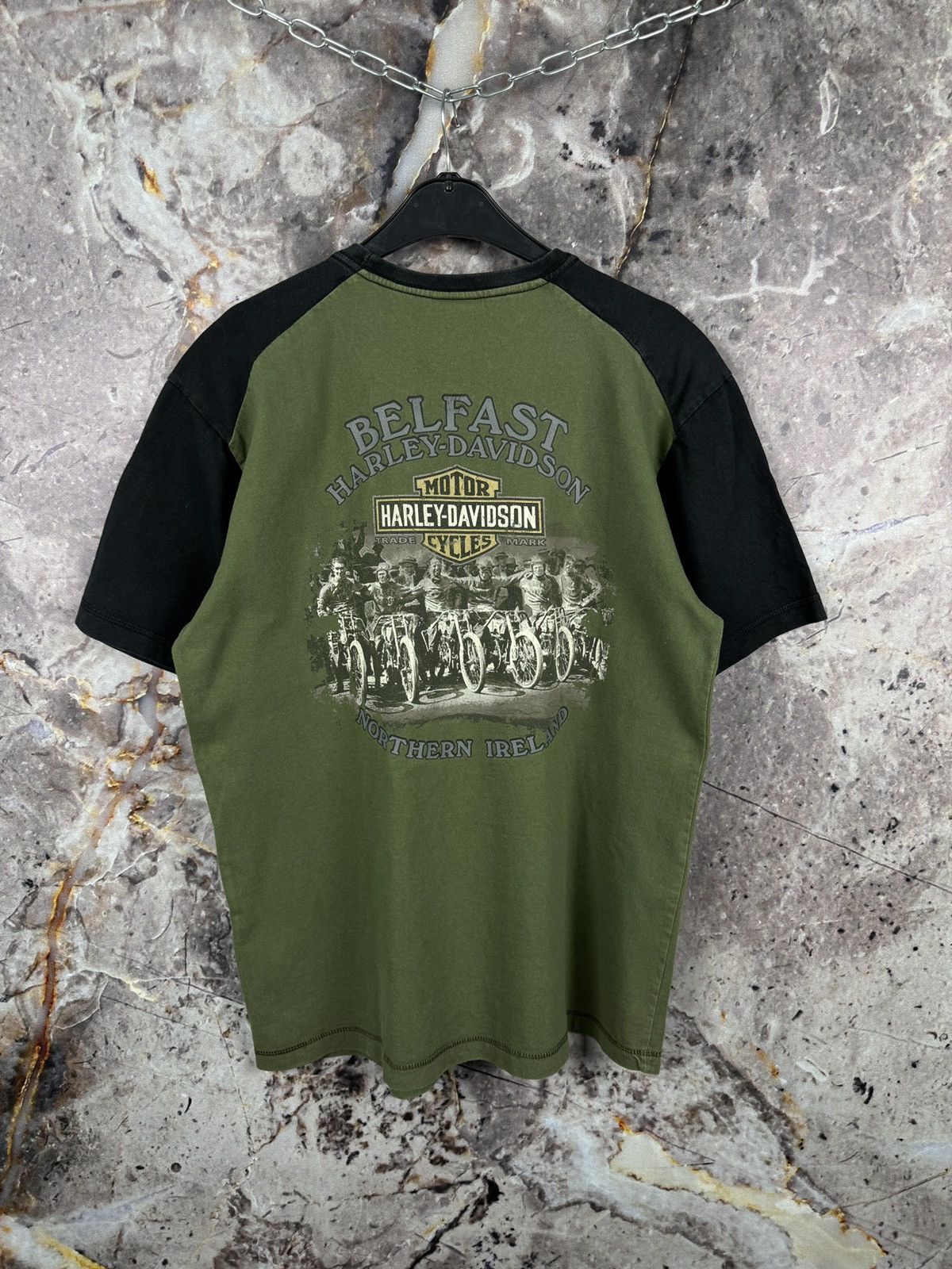 Harley Davidson × Other Men’s Harley Davidson Northern Ireland T-Shirt Motor Cycles Size US L / EU 52-54 / 3 - 13 Thumbnail