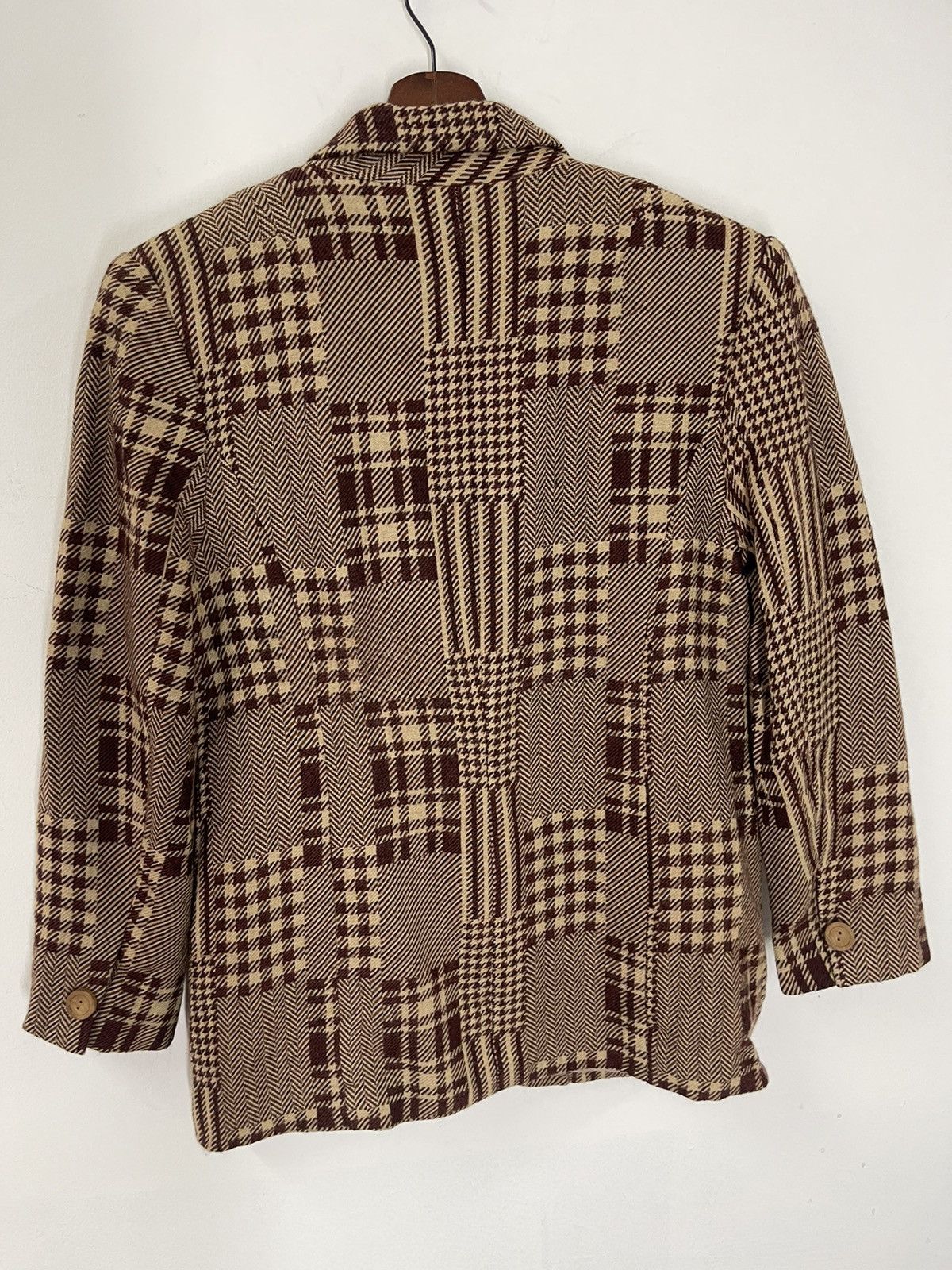 Designer × Japanese Brand Vintage Patchwork’s Design Casual Coat Size US M / EU 48-50 / 2 - 3 Thumbnail