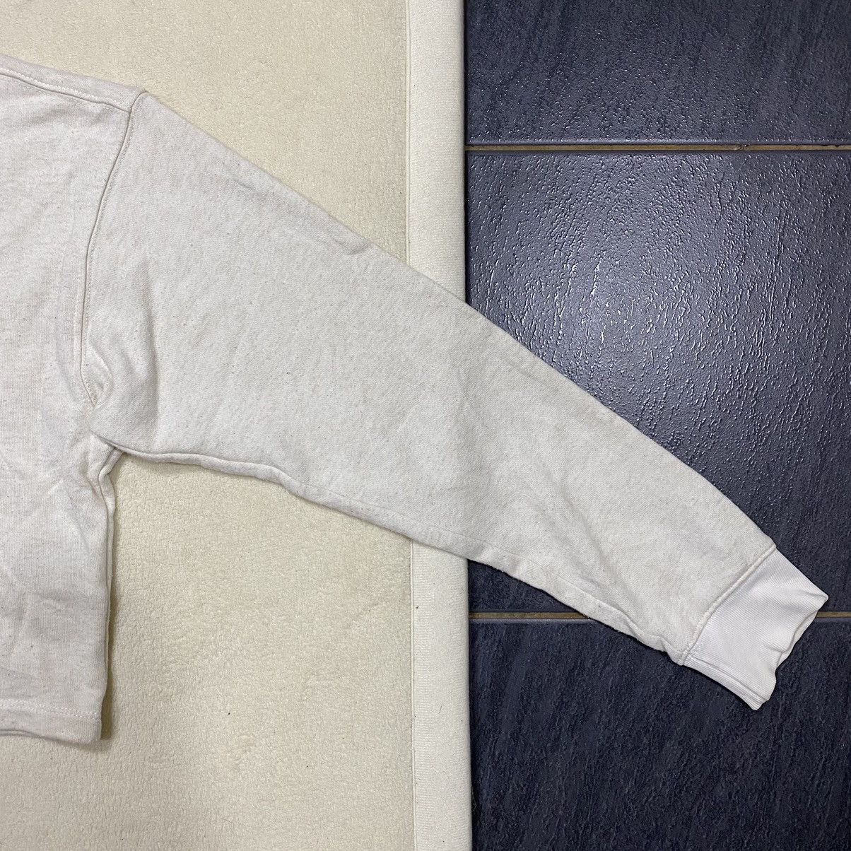 Adidas ADIDAS Embroidered Trefoil Logo Cropped Sweatshirt Size S / US 4 / IT 40 - 4 Thumbnail