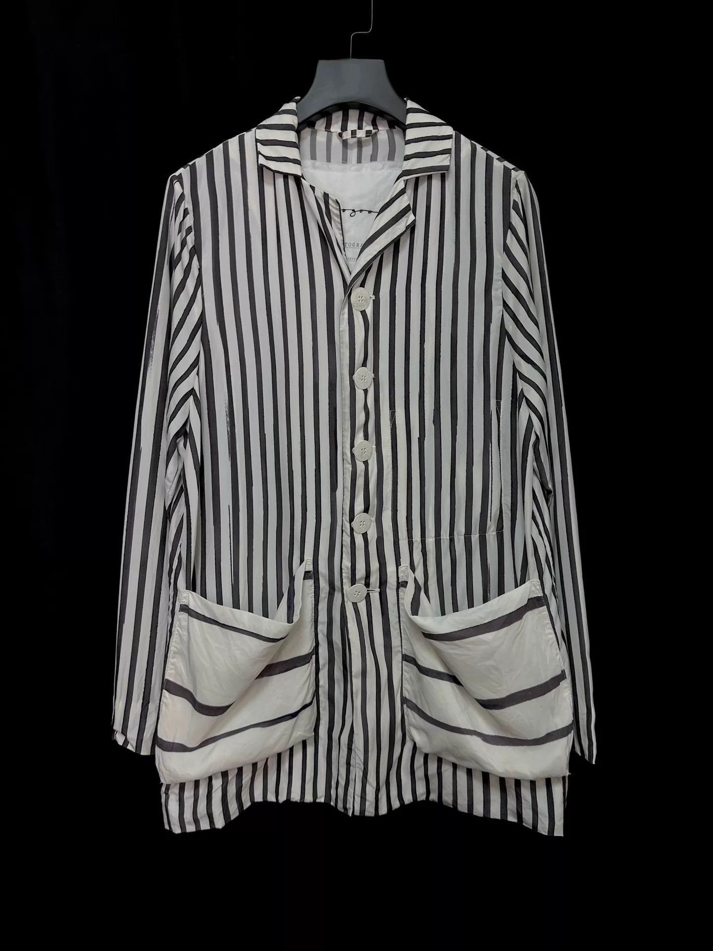 Toogood Multi Striped Long Sleeve Button-Up Shirt Size US S / EU 44-46 / 1 - 1 Thumbnail