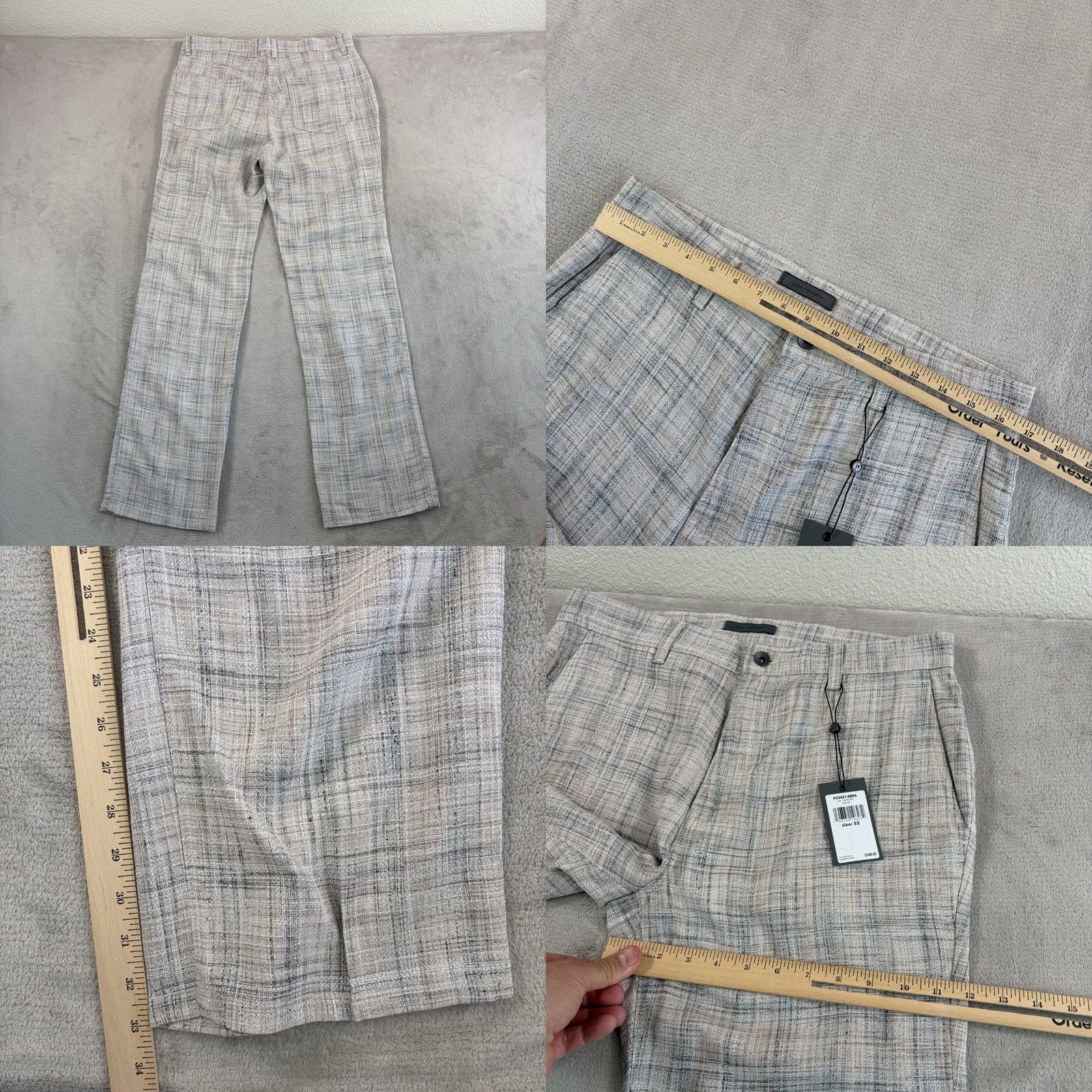John Varvatos John Varvatos Pants Mens 32 Ecru Collection Anderson Men 32x33 NWT Size US 32 / EU 48 - 8 Thumbnail