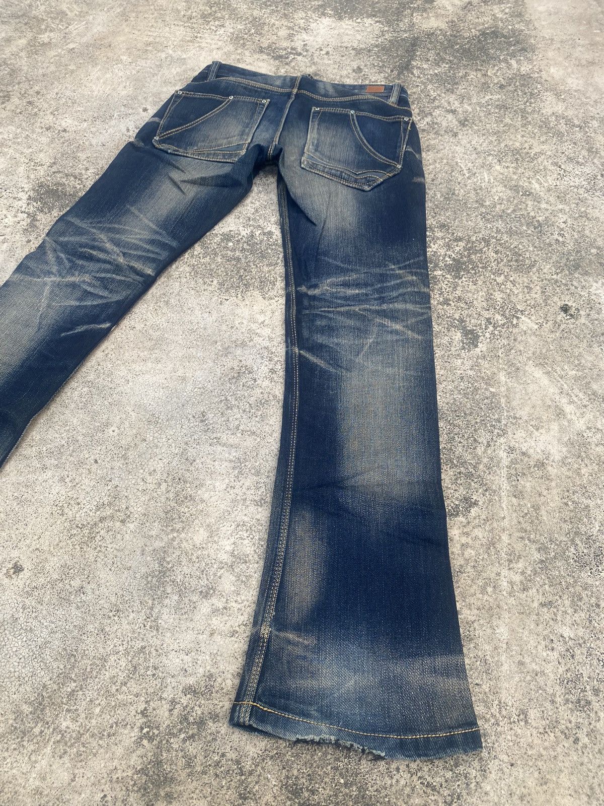 If Six Was Nine × Japanese Brand × Nicole Club Flare Jeans Nicole Club Clawmark Zipper Bootcut Size US 30 / EU 46 - 14 Thumbnail