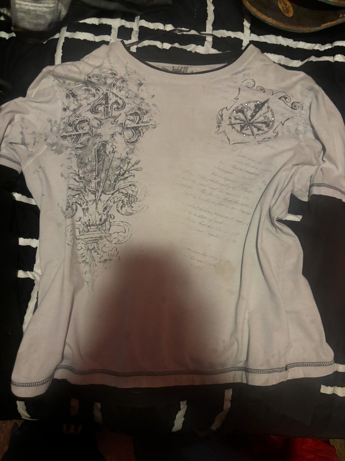 Loser Machine Company White layered longsleeve Size US L / EU 52-54 / 3 - 1 Thumbnail