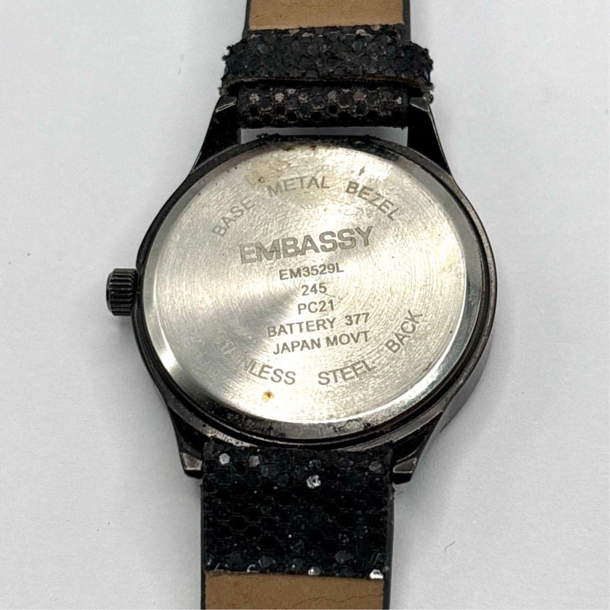 Other Black Embassy Men's Watch Size ONE SIZE - 5 Thumbnail