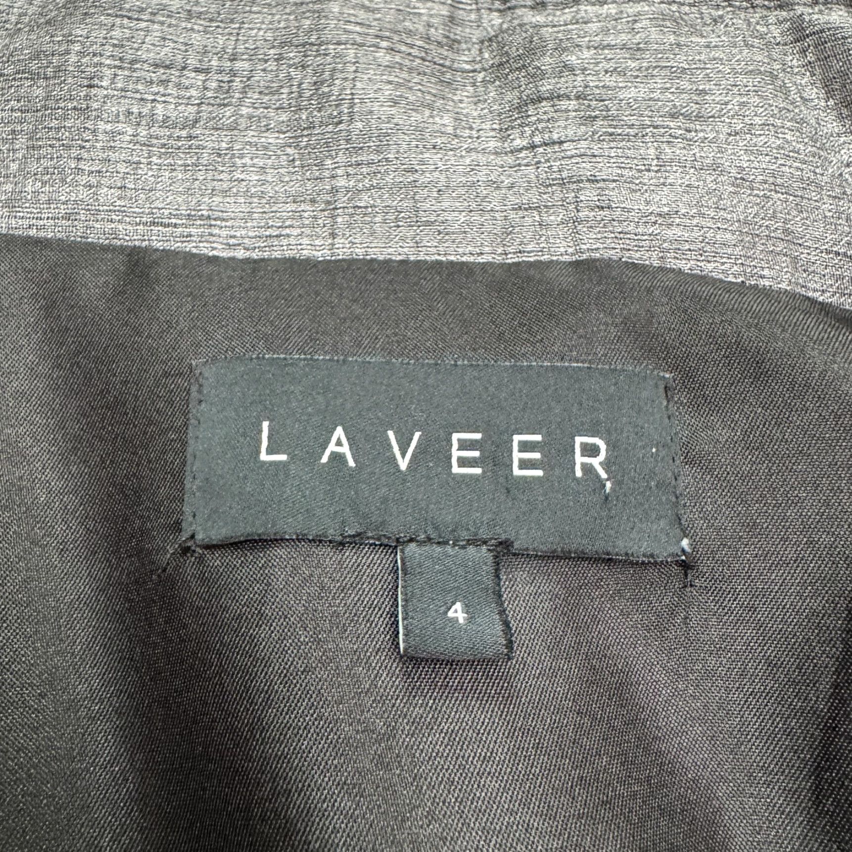 Vintage Chico's Laveer Military Utility Field Jacket Womens Gray Rope Belt Full Zip Coat Travel Size S / US 4 / IT 40 - 7 Thumbnail