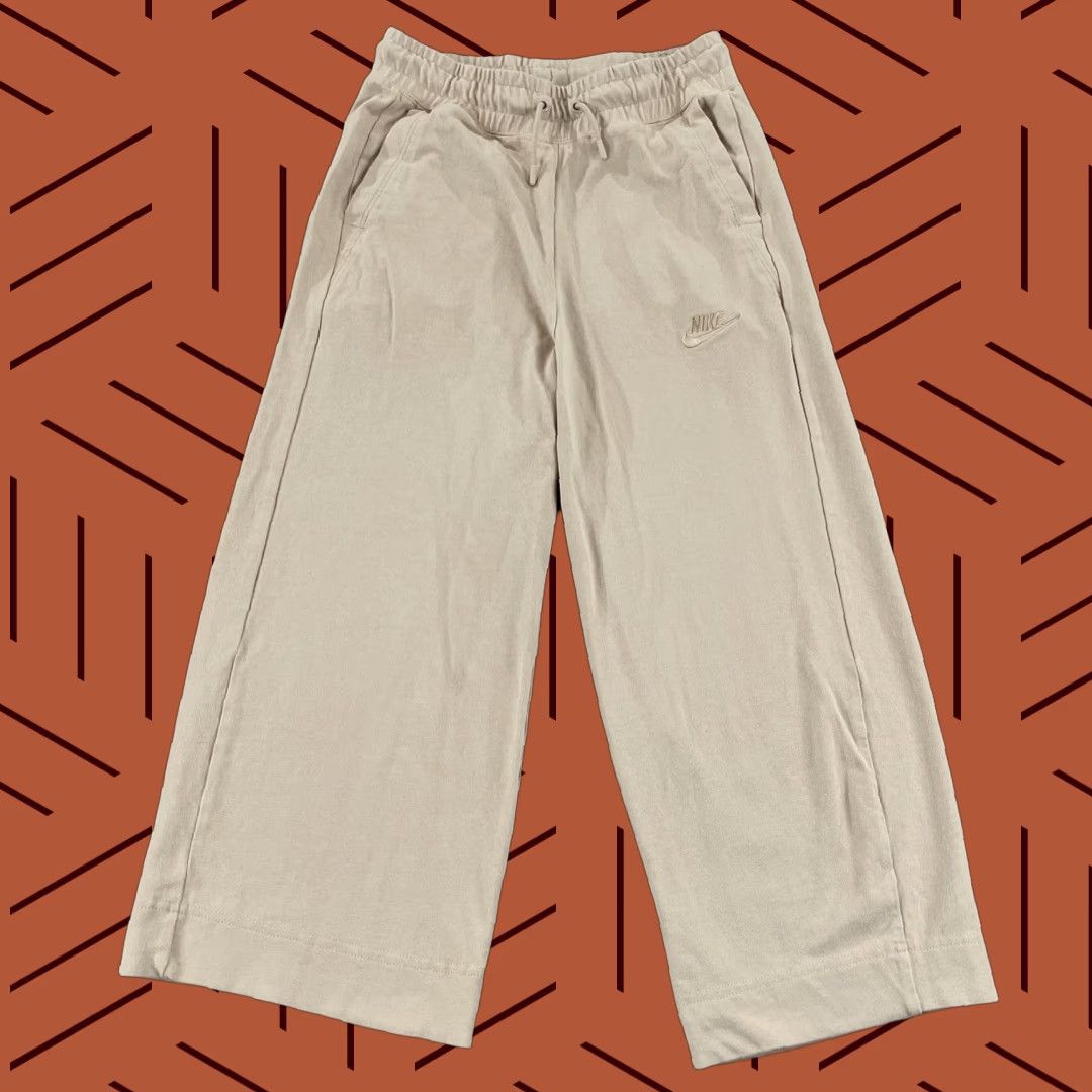 Nike NIKE Pants Womens XS Rose Brown 20" Cropped Capri Sweatpants Lounge Gym Lifting Size 26" / US 2 / IT 38 - 1 Thumbnail