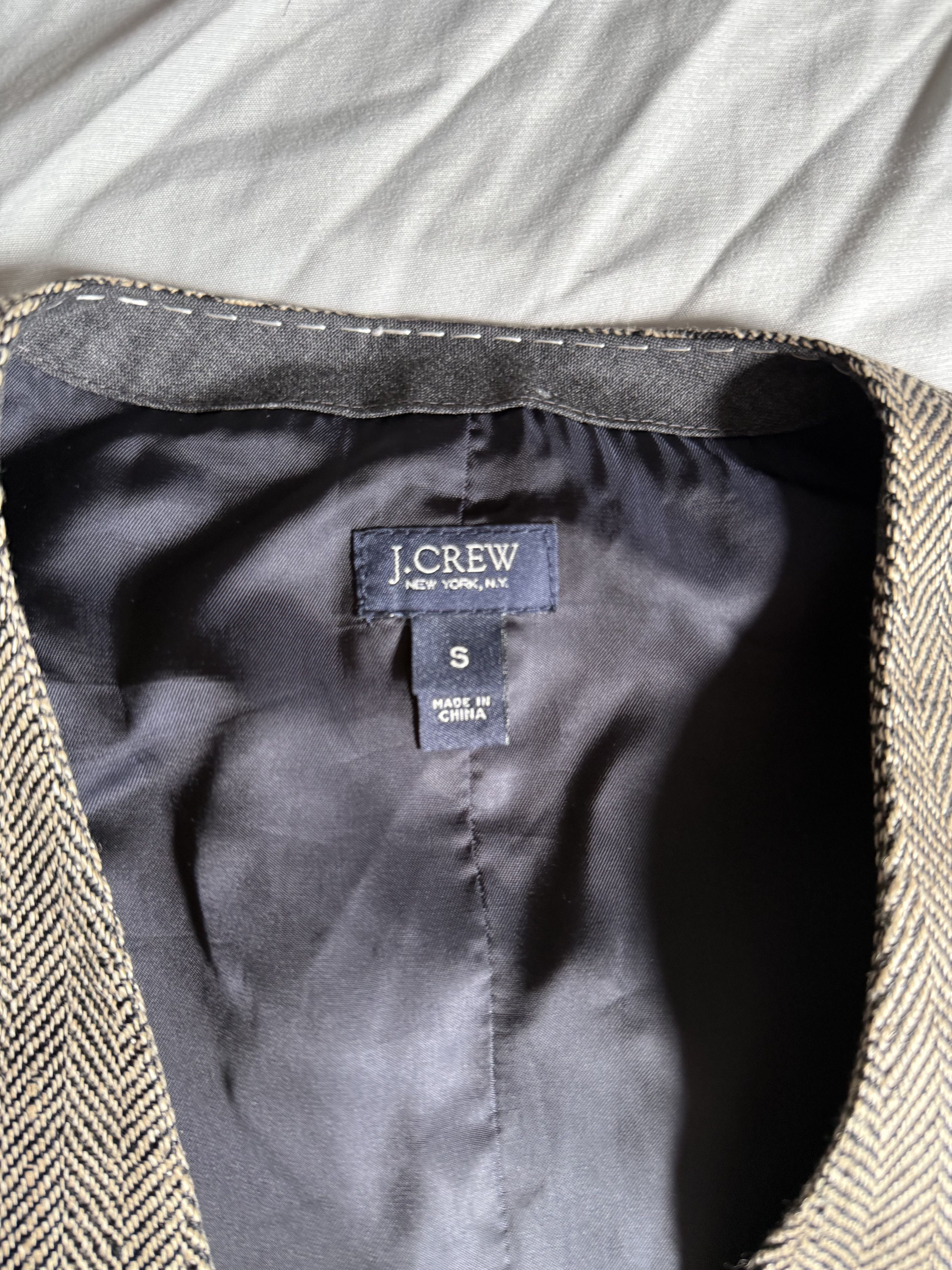 J.Crew J. Crew tweed vest small $149.50 Size 36R - 2 Thumbnail