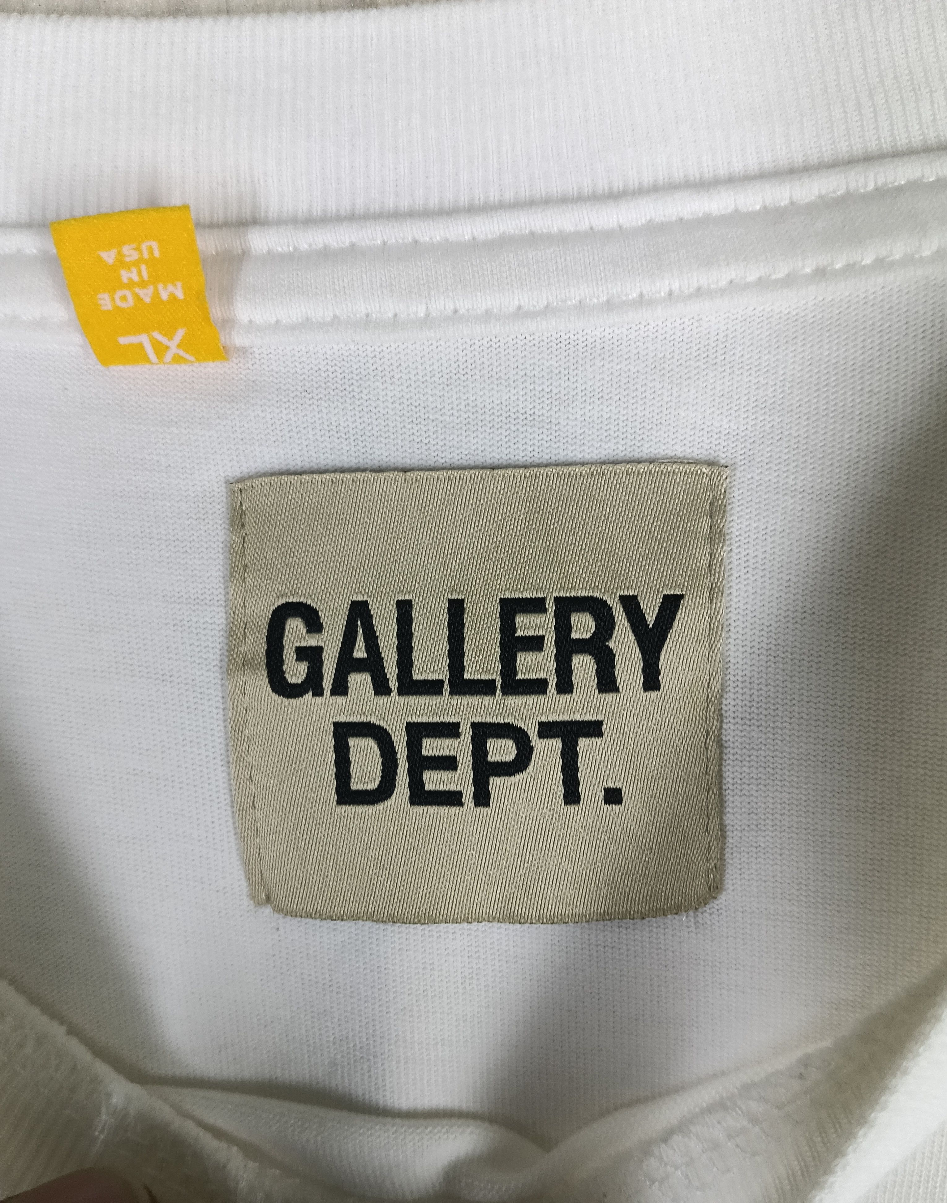 Gallery Dept. Gallery Dept Rainbow Tshirt Size US XL / EU 56 / 4 - 4 Thumbnail
