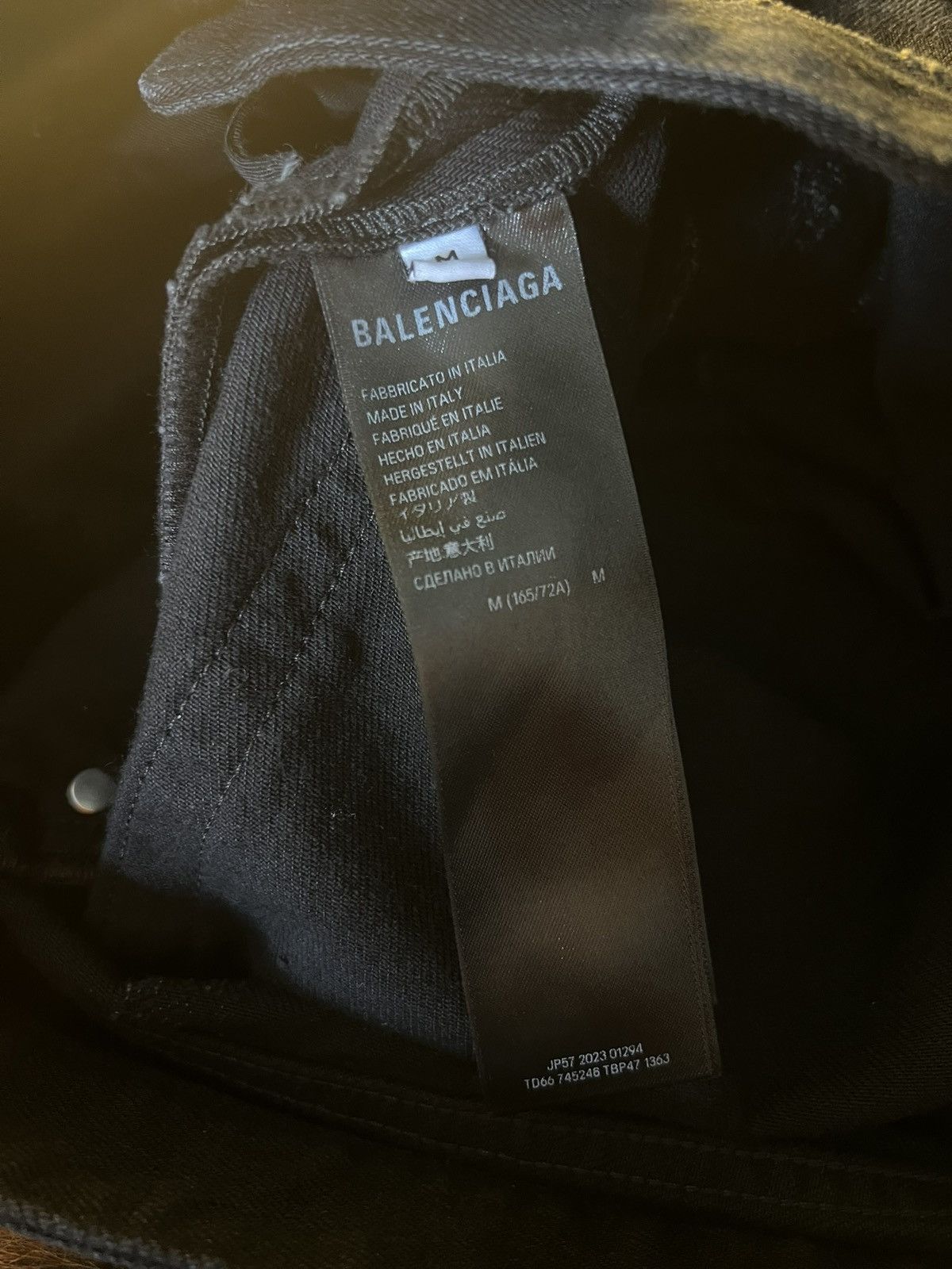 Balenciaga Balenciaga Runway Jeans Size US 34 / EU 50 - 12 Thumbnail