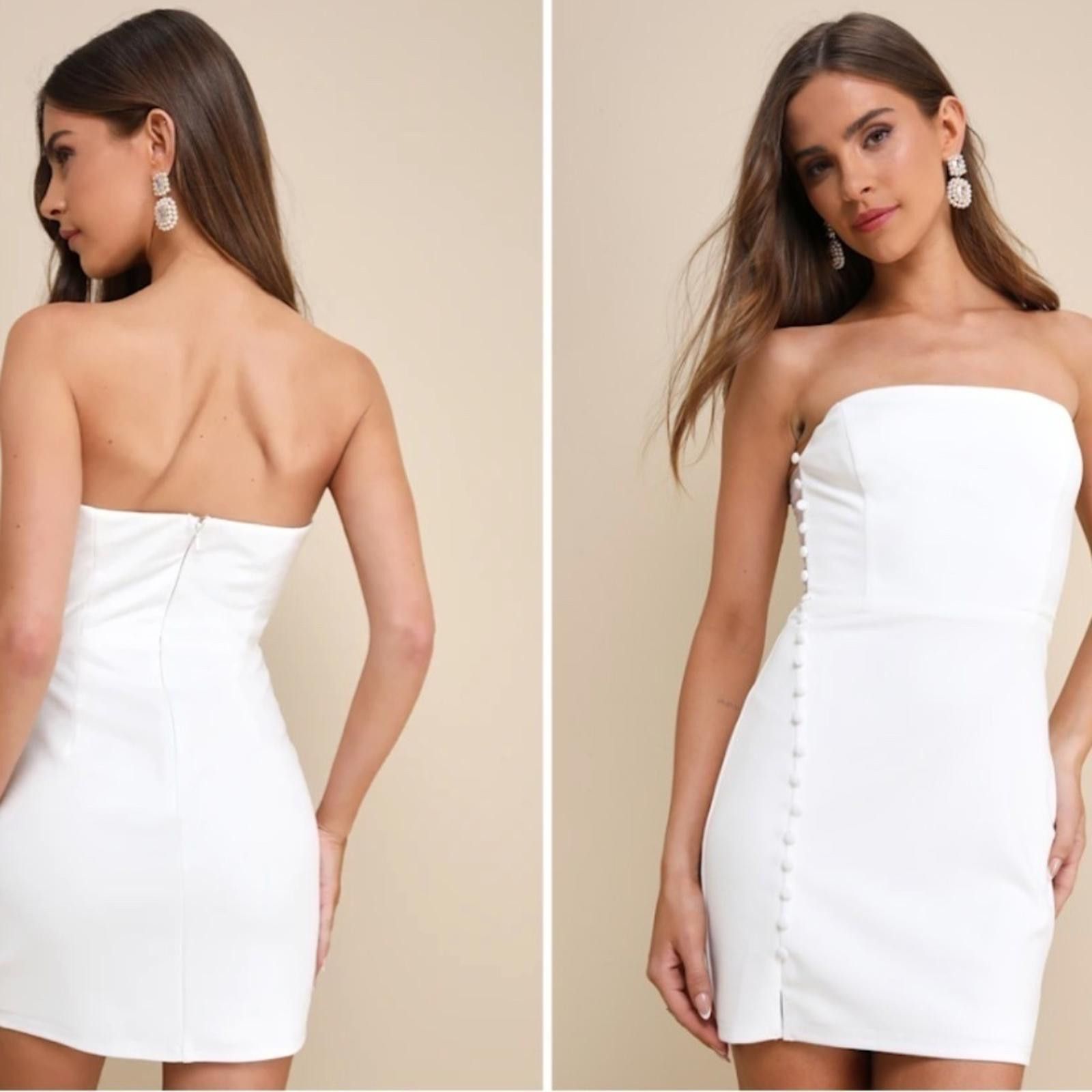 Lulus LULUS Bridal Bachelorette Engagement Shower Sexy Mini Size M / US 6-8 / IT 42-44 - 3 Thumbnail