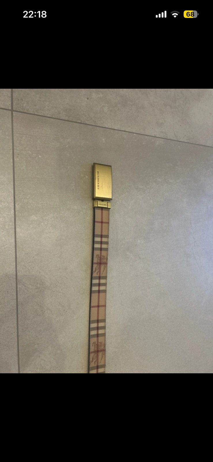Burberry Burberry Bekt Size 38 - 5 Thumbnail