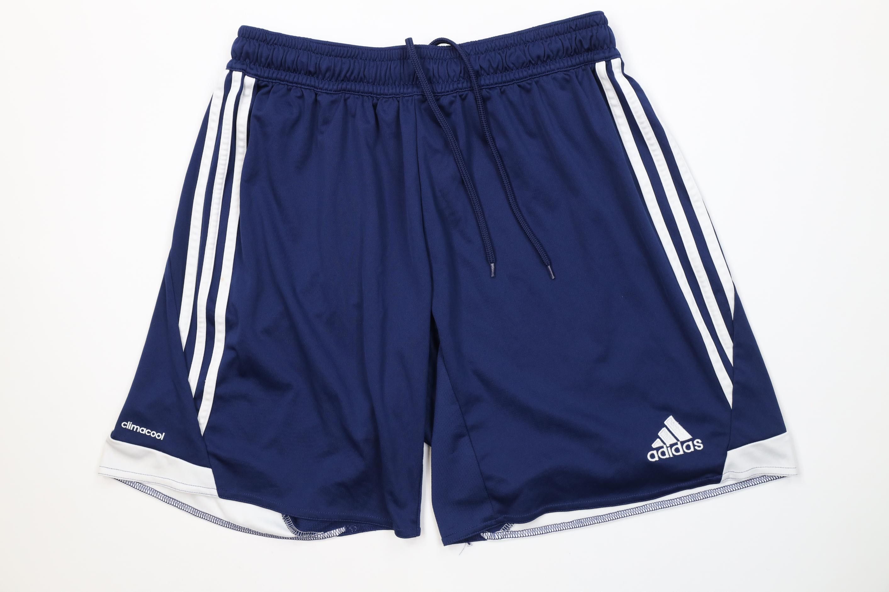 Adidas Vintage Y2K Adidas Running Jogging Soccer Shorts Navy Blue Size US 34 / EU 50 - 1 Thumbnail