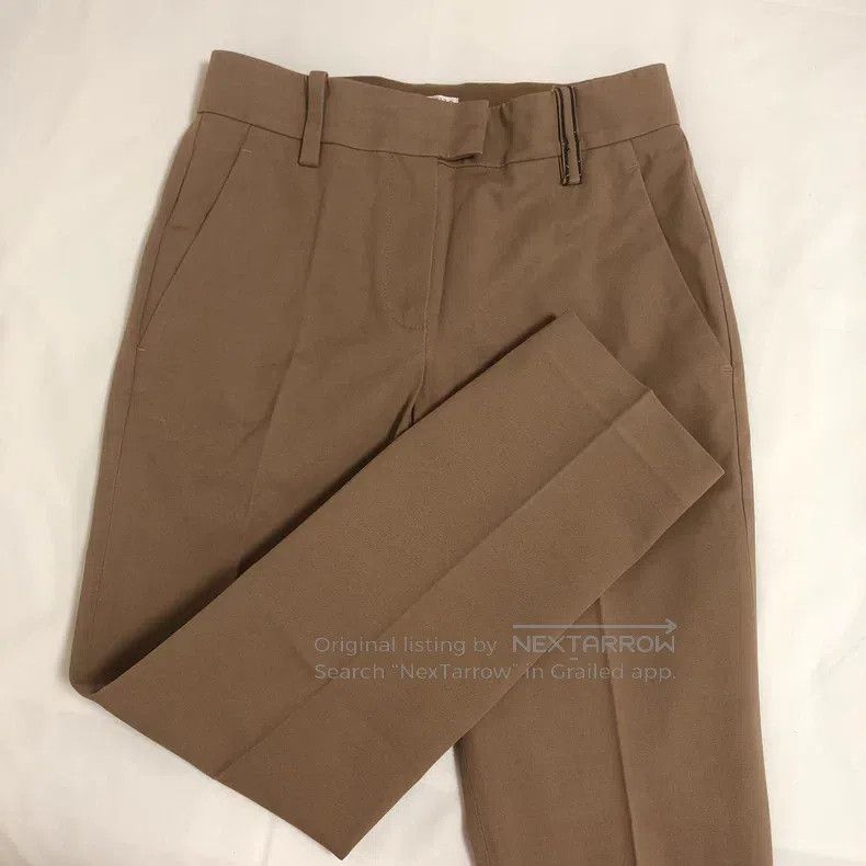 Brunello Cucinelli Brunello Cucinelli Suit Trousers Size 26" / US 2 / IT 38 - 6 Thumbnail