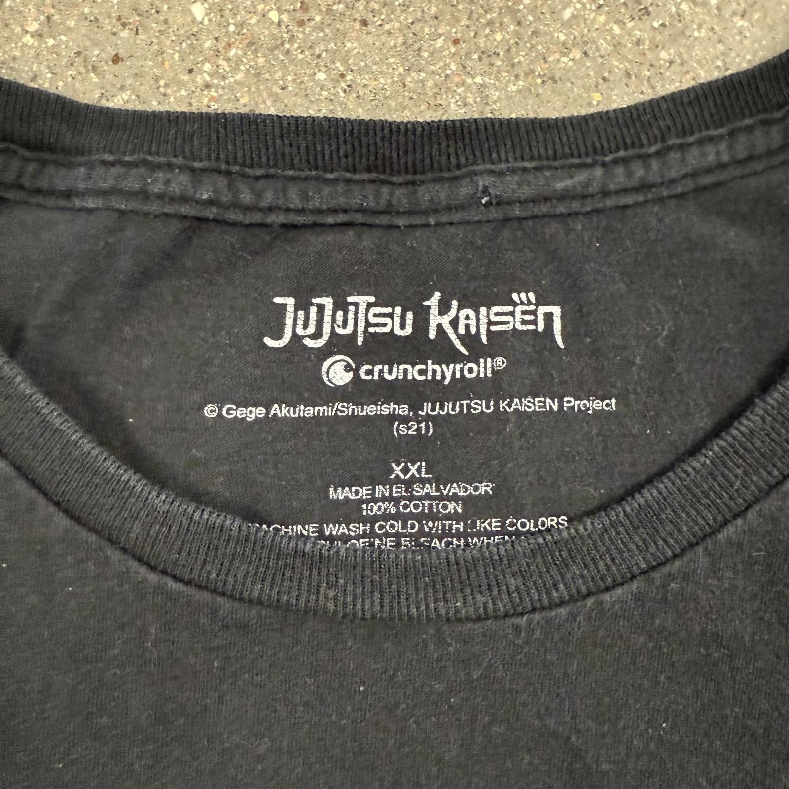Designer Jujutsu Kaisen Crunchyroll T-Shirt Anime - 2XL Size US XXL / EU 58 / 5 - 3 Thumbnail