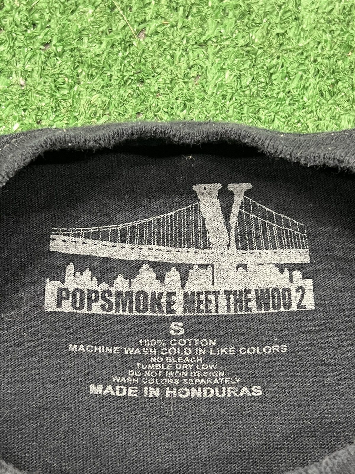 Rap Tees Vlone x Pop Smoke Meet The Woo 2 Hawk Em Tee Size US S / EU 44-46 / 1 - 3 Thumbnail