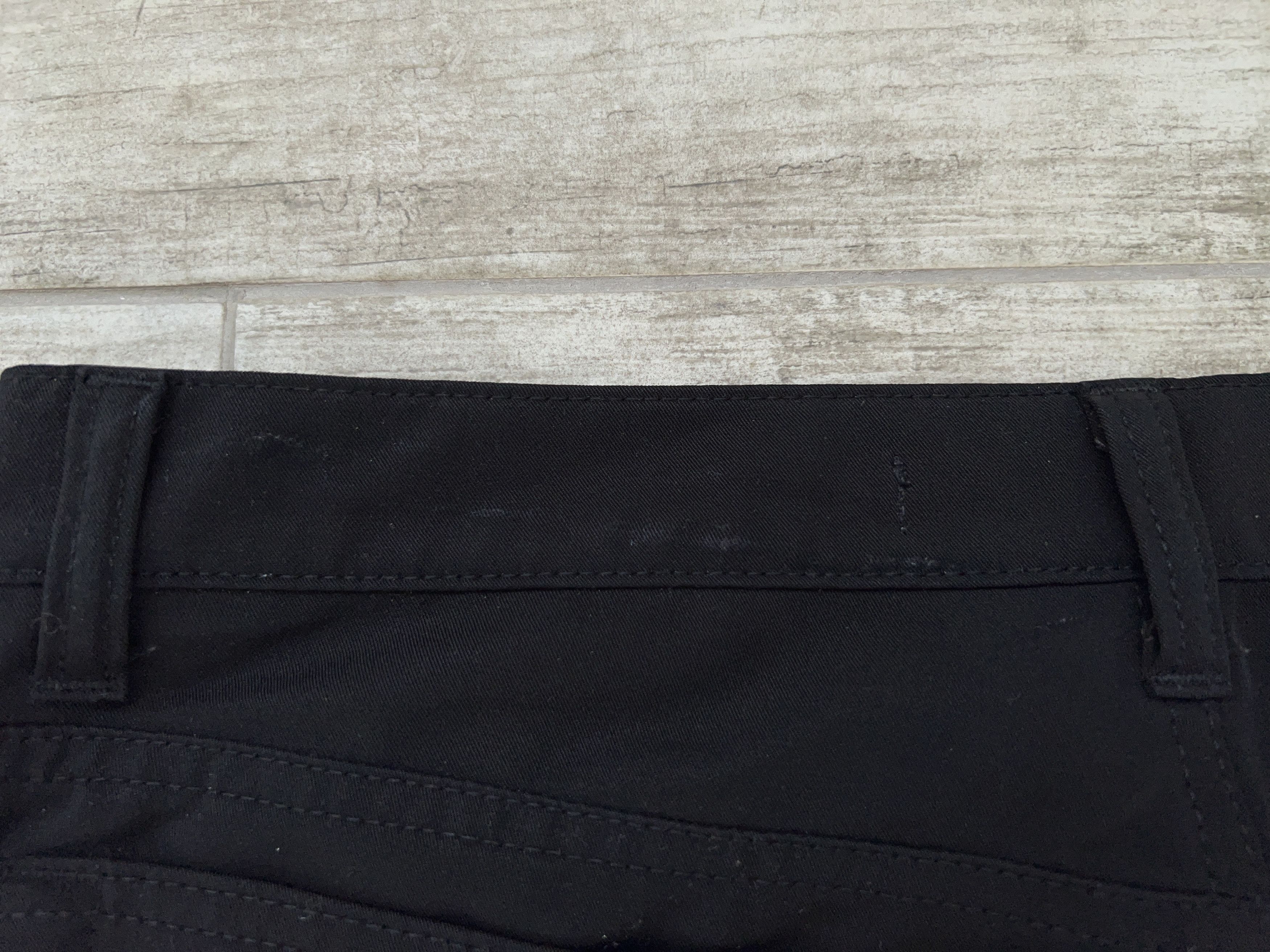 Versace × Versace Jeans Couture × Vintage Black Jeans Pants Trousers Polyester Size 30 44 Size 30" / US 8 / IT 44 - 3 Thumbnail