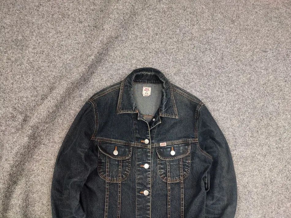 Miss Sixty Vintage Miss Sixty y2k Style Light Blue Denim Button Jacket Size L / US 10 / IT 46 - 1 Thumbnail