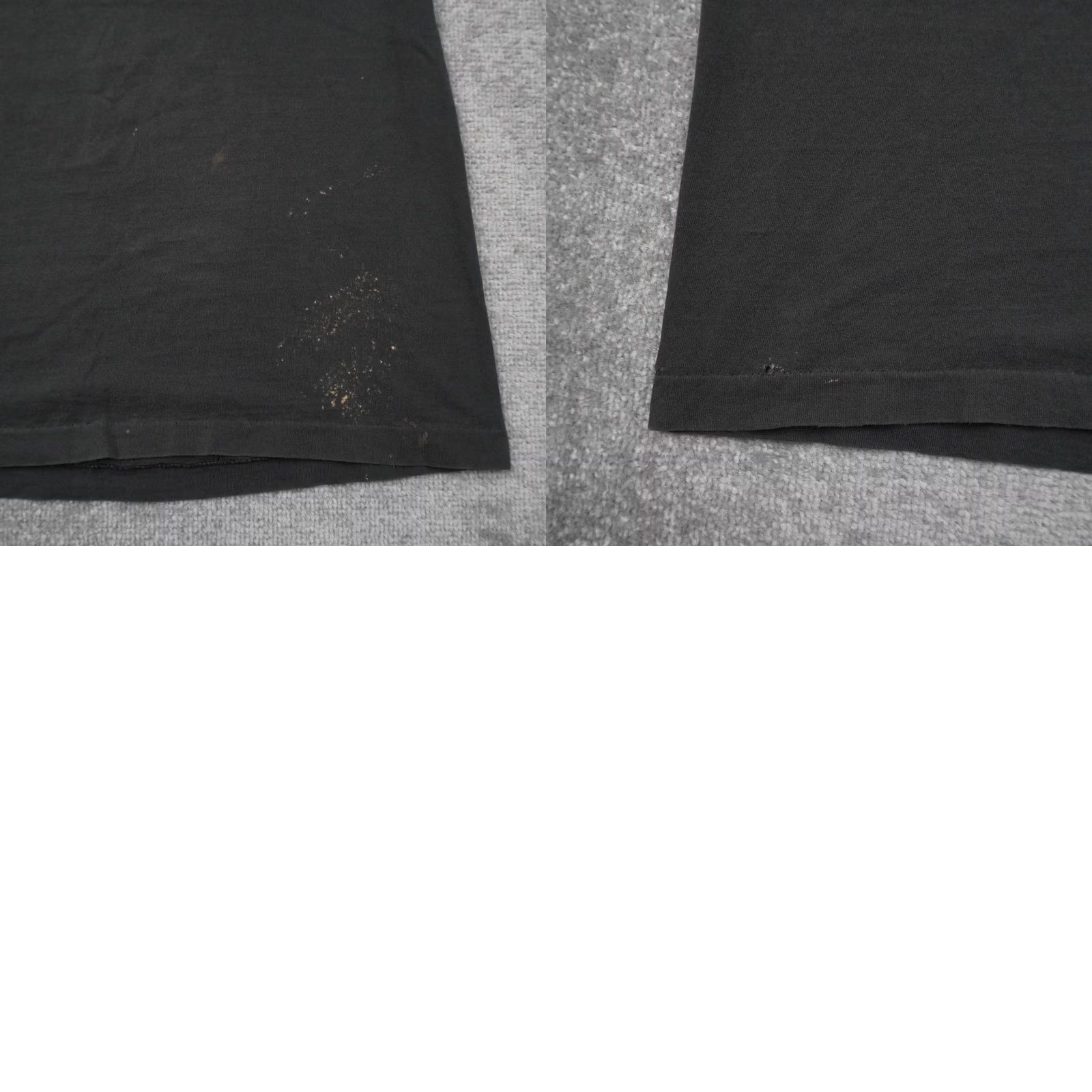 Vintage VINTAGE Thrashed Modesto Cal Graffiti Mens Large Black Size US L / EU 52-54 / 3 - 9 Thumbnail
