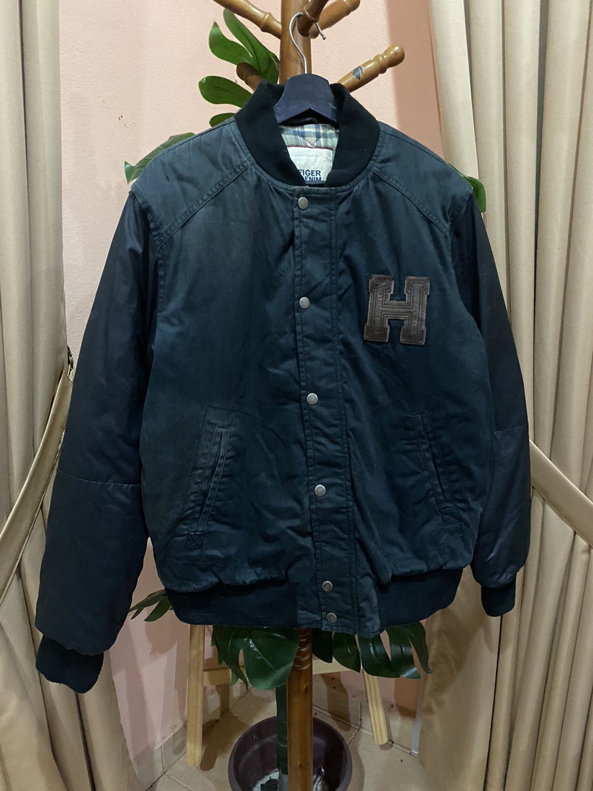 Tommy Hilfiger VINTAGE Y2K TOMMY HILFIGER VARSITY JACKET Size US L / EU 52-54 / 3 - 5 Thumbnail