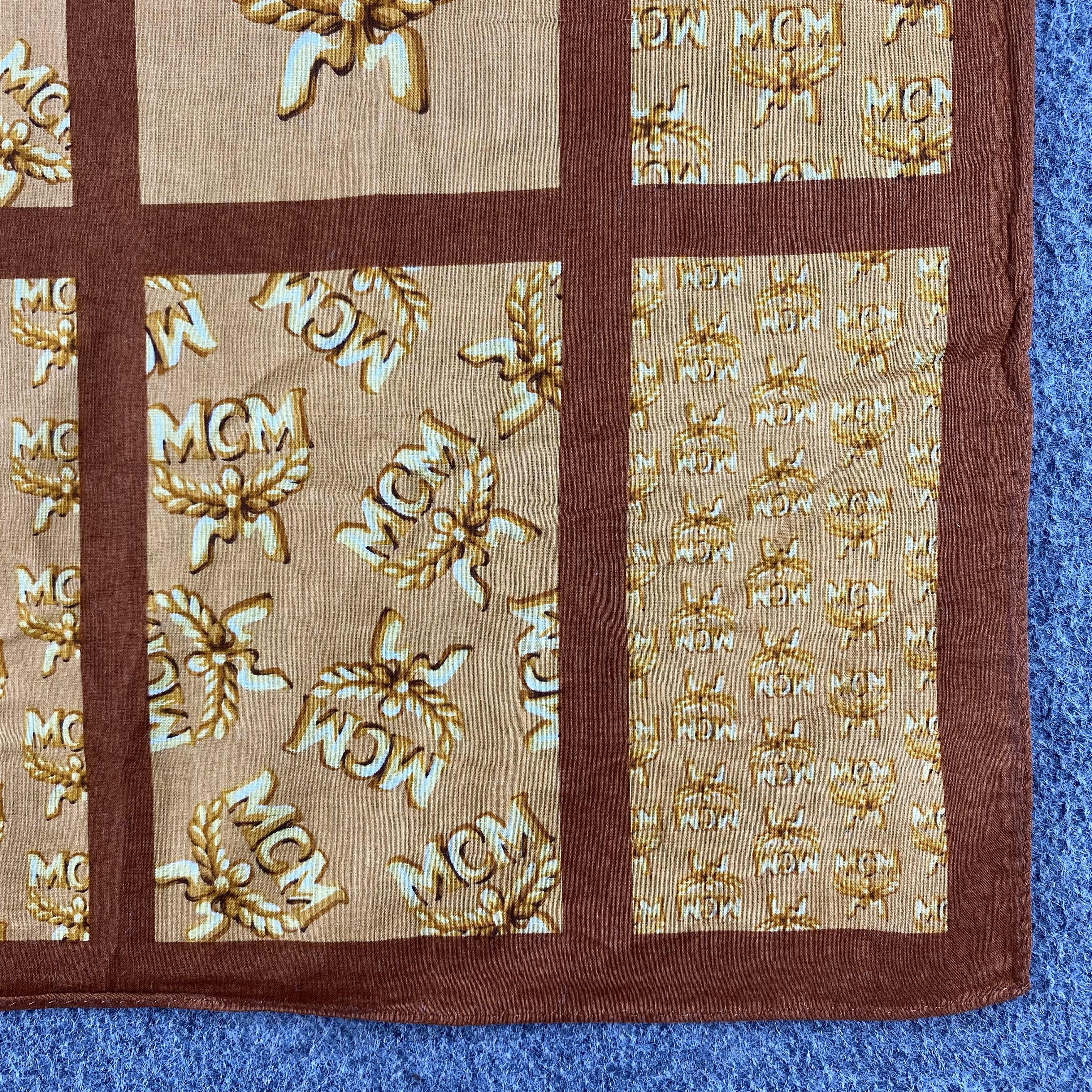 MCM × Vintage MCM Handkerchief/Neckerchief/Bandana HC654 Size ONE SIZE - 2 Thumbnail