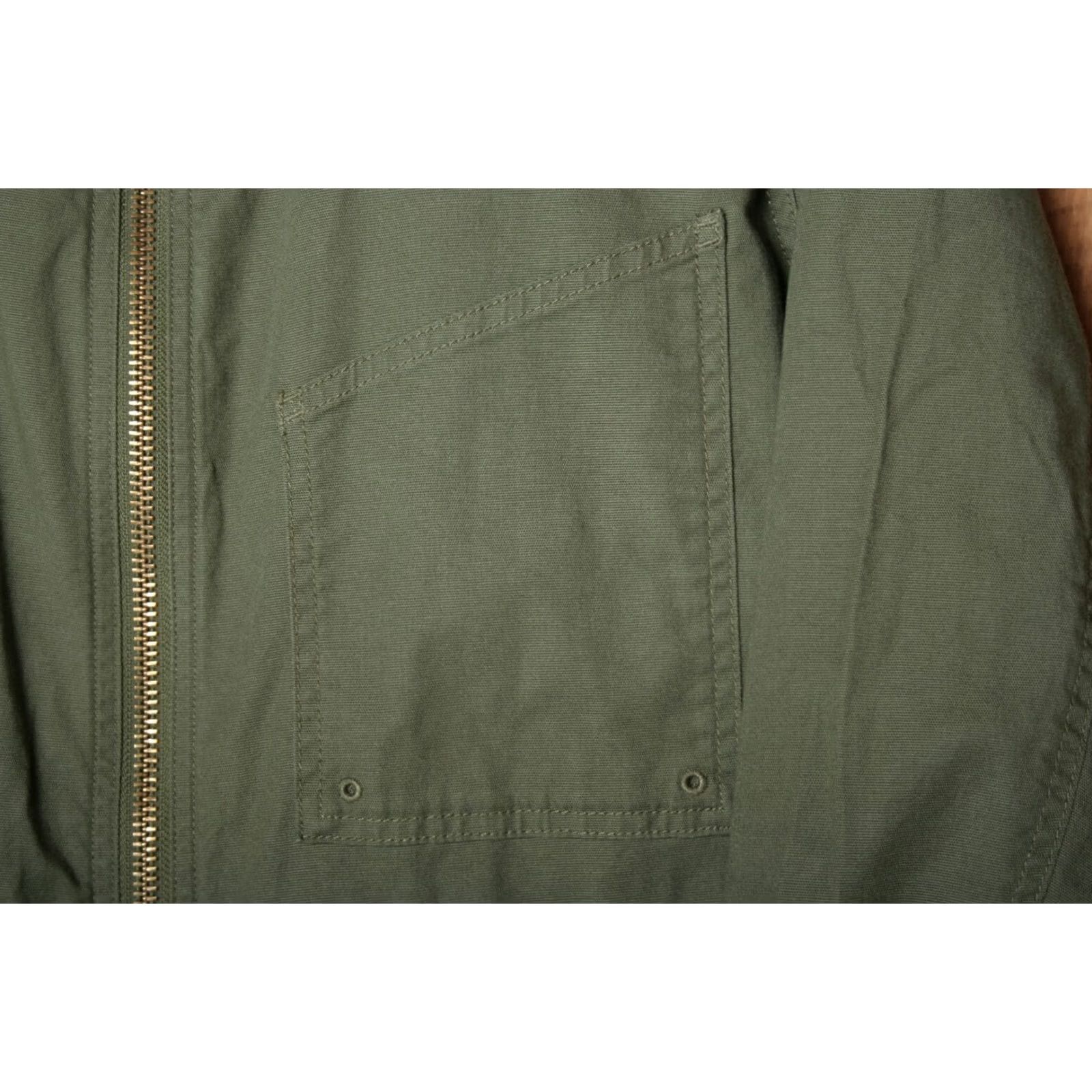 Olive DULUTH DuluthFlex Fire Hose Coolmax Olive Green Chore Jacket Women's 1X Green Jacket Women 1X Size XL / US 12-14 / IT 48-50 - 4 Thumbnail