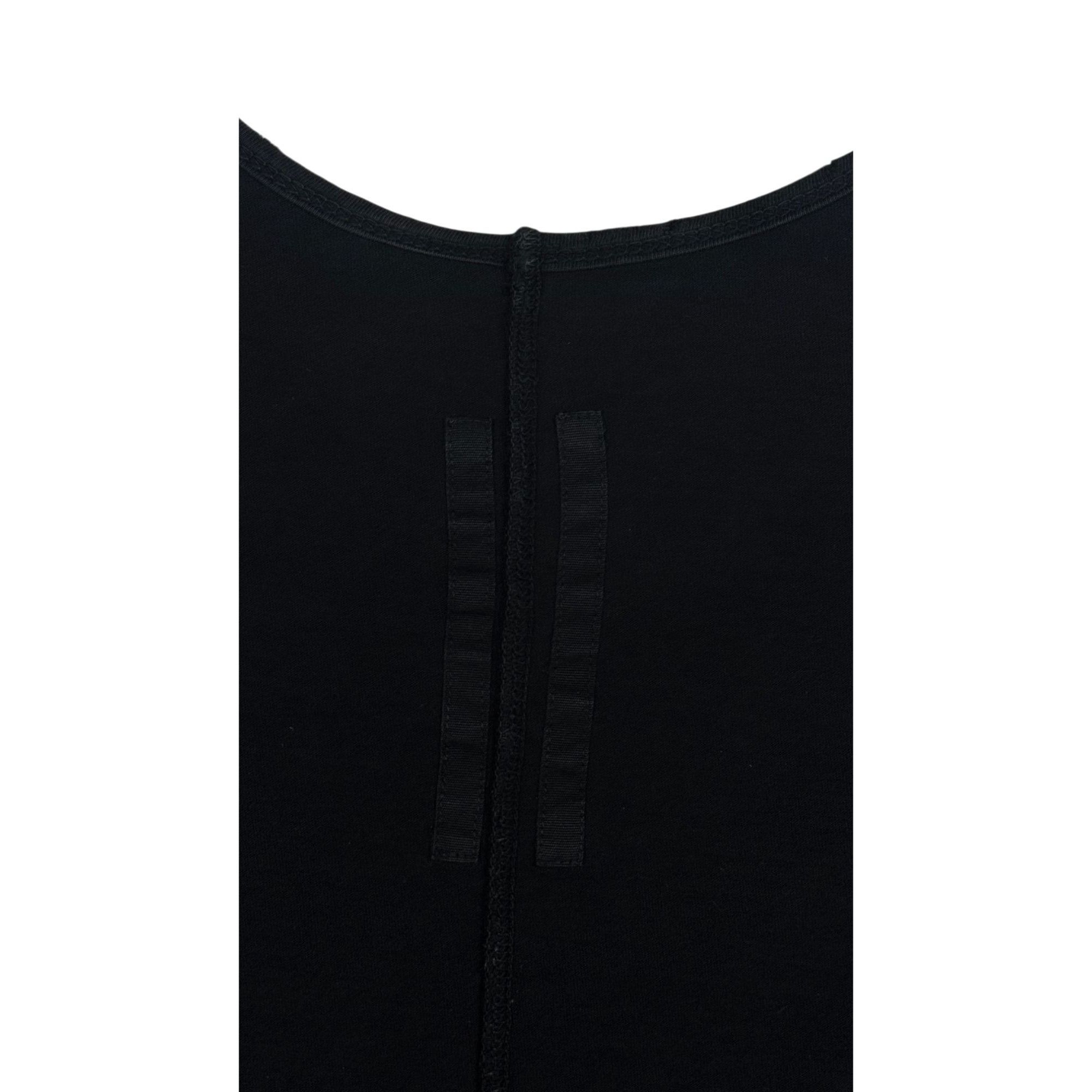 Rick Owens Drkshdw ♚ Rick Owens DRKSDHW FW15 Black T-Shirt ♚ Size US XS / EU 42 / 0 - 5 Thumbnail
