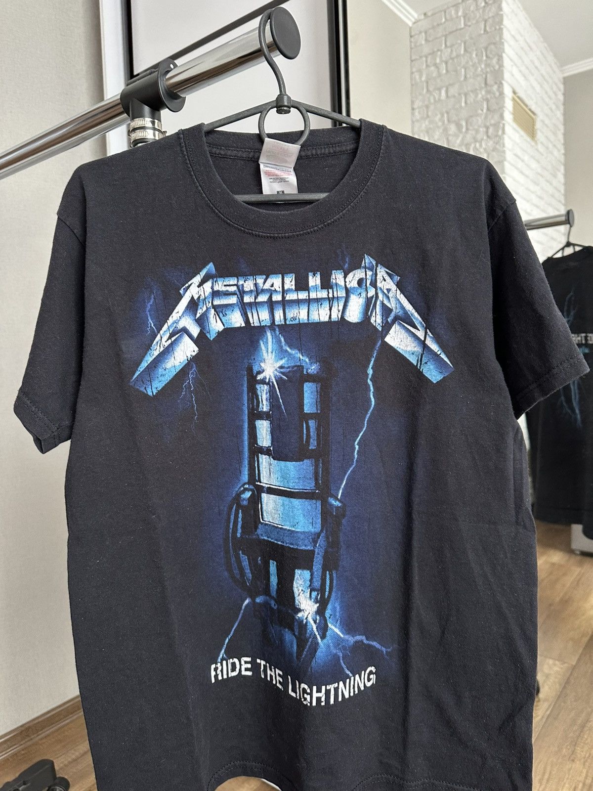 Metallica Metallica Ride The Lightning Vintage Band T-Shirt Tee 2000s Size US M / EU 48-50 / 2 - 4 Thumbnail