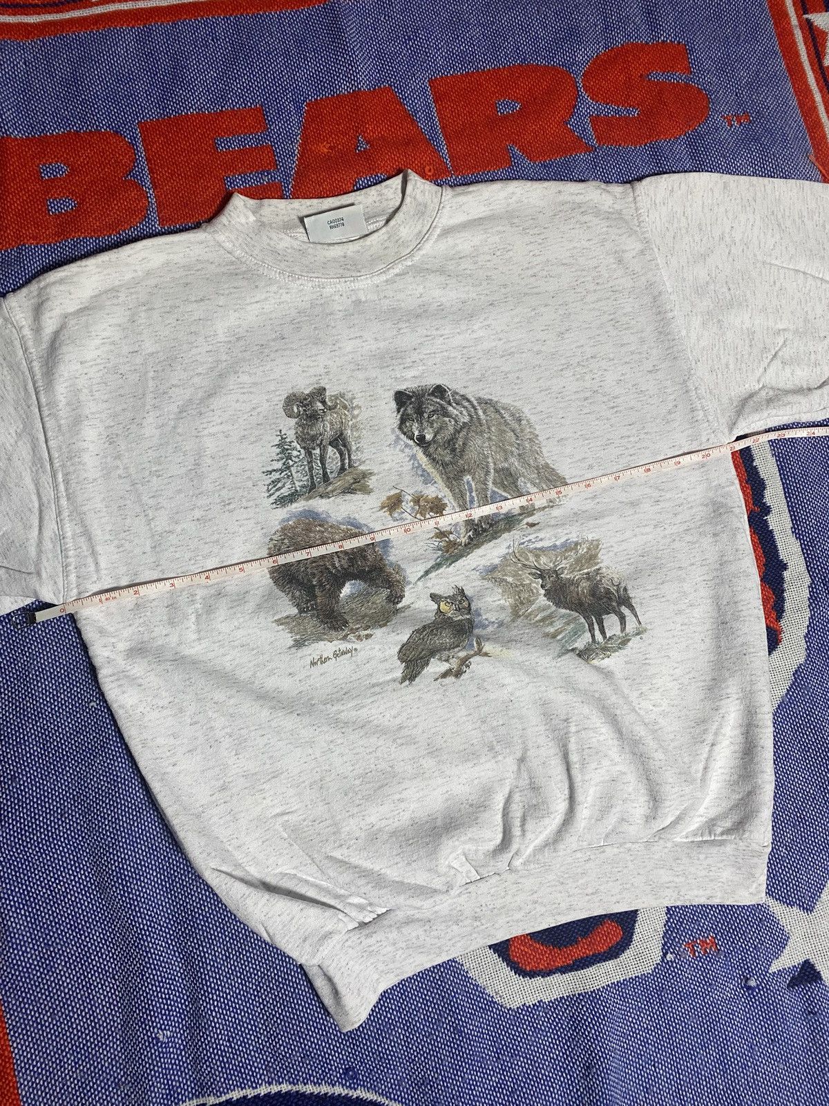 Vintage Vintage 90s winter wilderness sweater Size US M / EU 48-50 / 2 - 7 Thumbnail