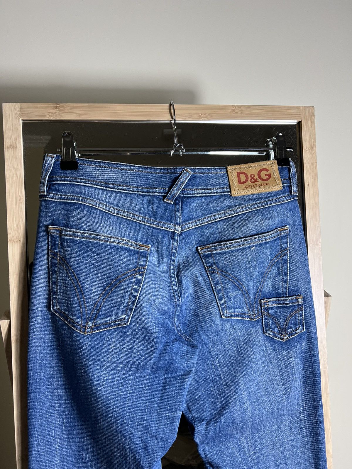 Dolce & Gabbana Vintage Dolce & Gabbana Wonder Very Tight Jeans Avantgarde Size 27" / US 4 / IT 40 - 2 Thumbnail