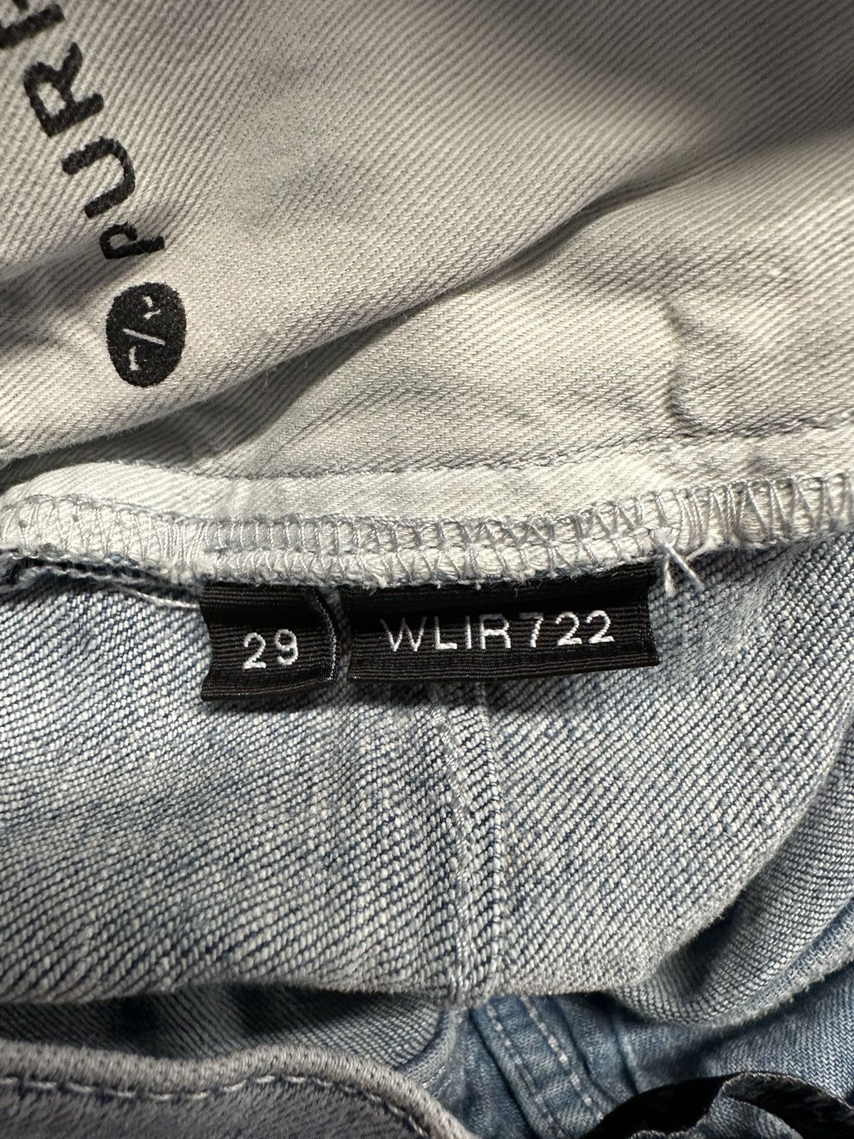 Purple Brand Purple Brand Washed Blue Denim Jeans Size 29 Size US 29 - 6 Thumbnail