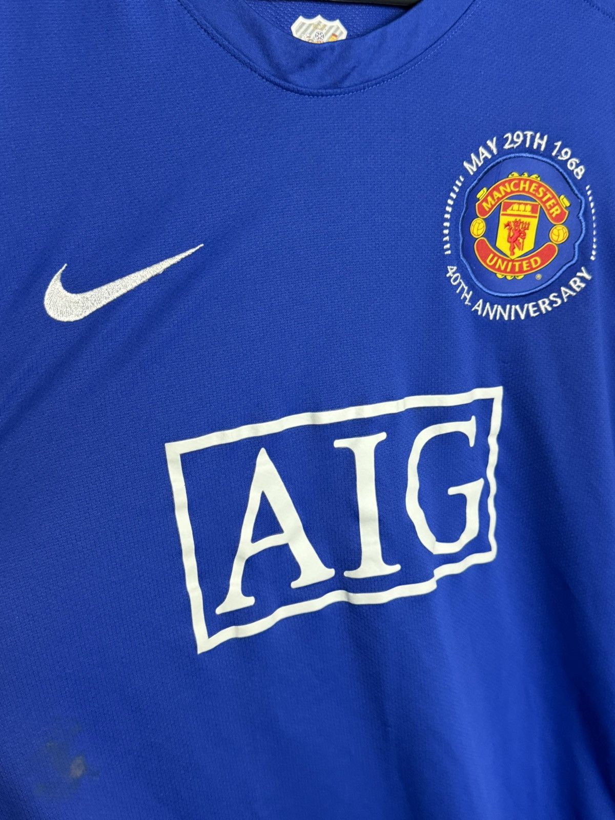 Nike Manchester United 08/09 Third Football Jersey T-Shirt Size US XL / EU 56 / 4 - 3 Thumbnail