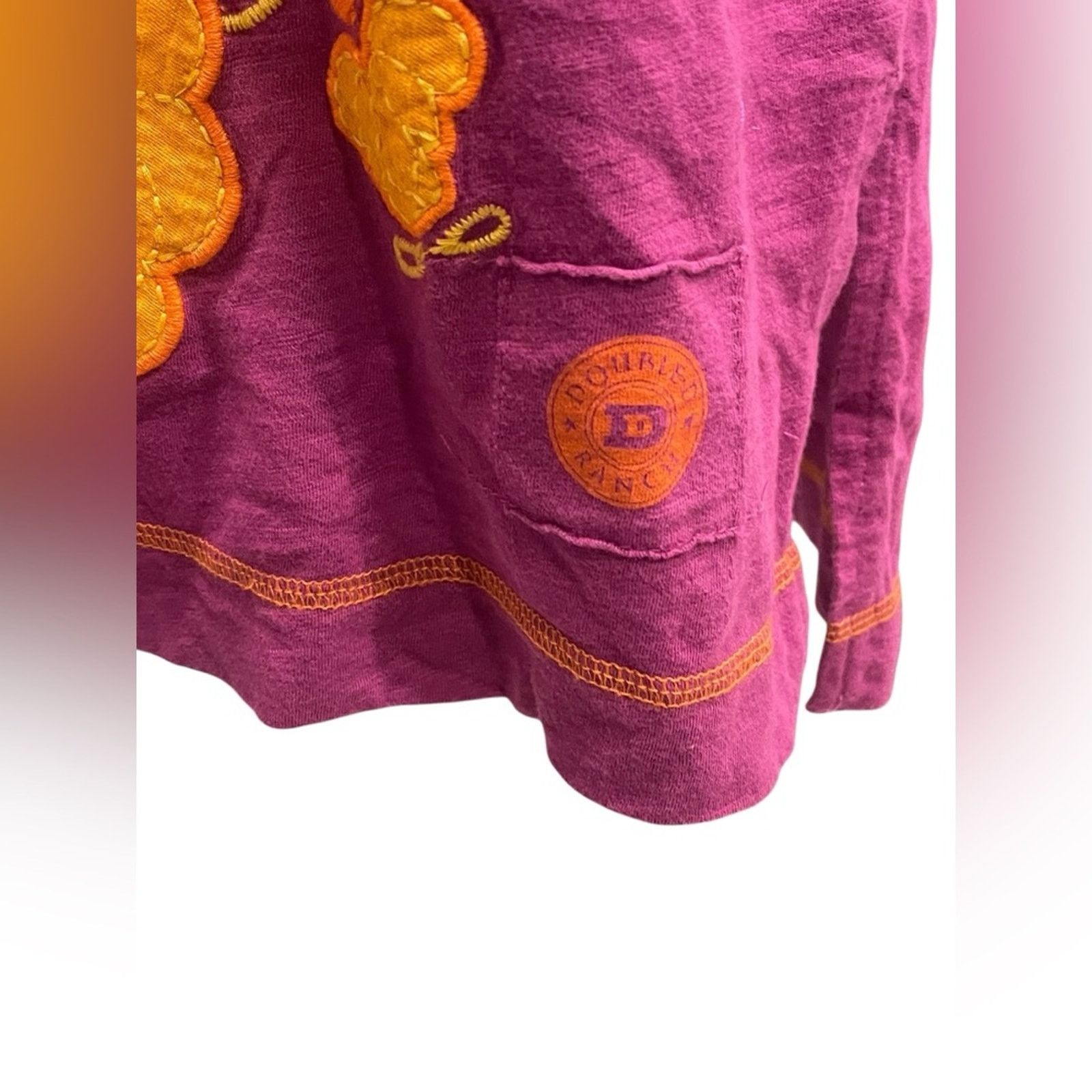 Double D Ranch Double D Ranch Purple and Orange Top Size:XS Size XS / US 0-2 / IT 36-38 - 6 Thumbnail