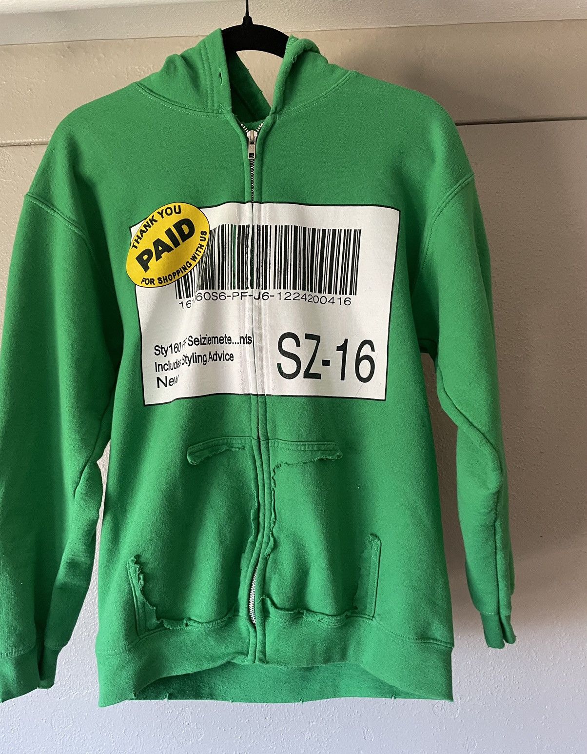 Other Seiziemete “Consumerism” Zip up Size US M / EU 48-50 / 2 - 1 Thumbnail