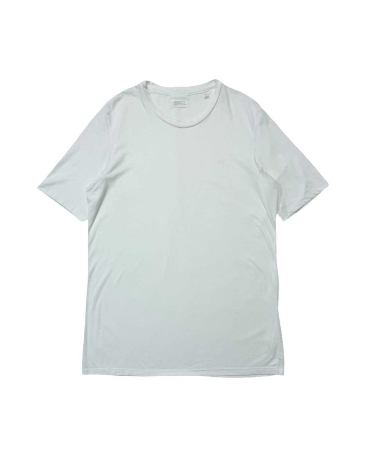 HELMUT LANG -1999 Embroidered Logo T-Shirt