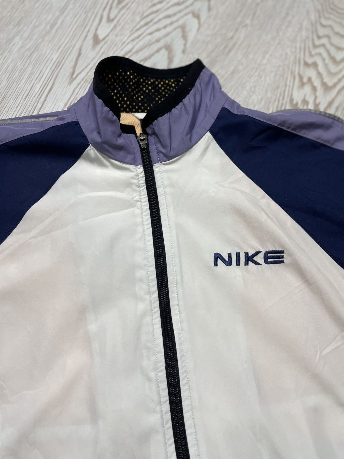 Nike × Vintage Y2K Vintage Nike Track Jacket Raincoat size M Size US M / EU 48-50 / 2 - 4 Thumbnail