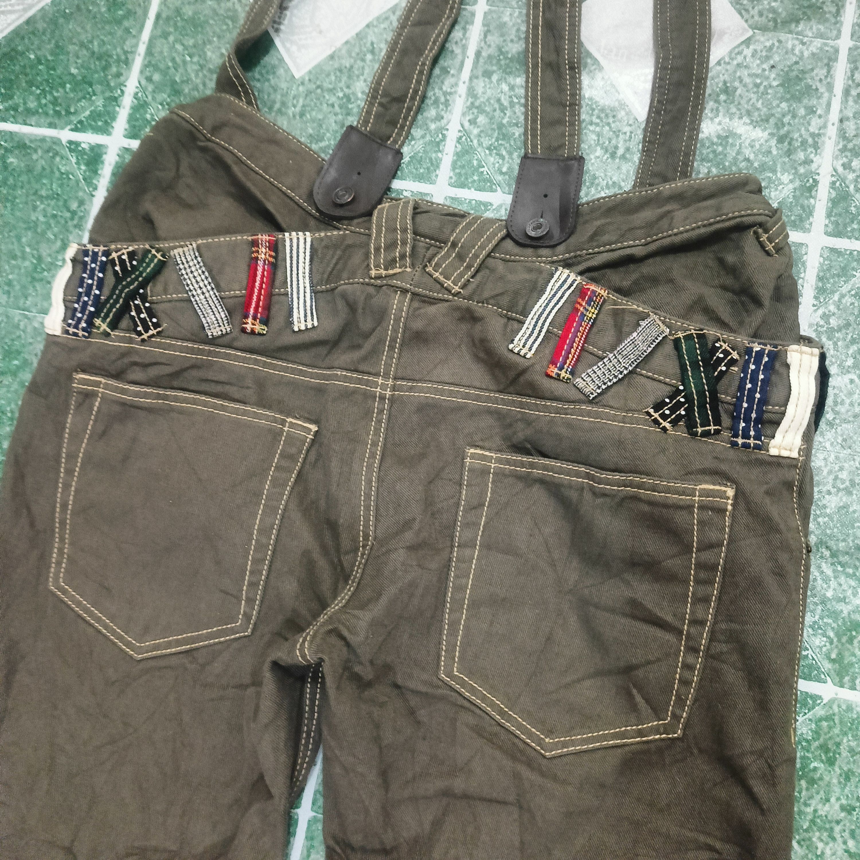 If Six Was Nine Copper Smith Double Waist Suspender Jeans Size US 31 - 9 Thumbnail