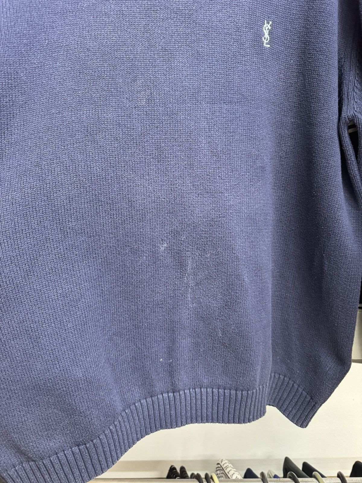 Yves Saint Laurent Vintage Yves Saint Laurent Knit Sweater YSL Logo Size US S / EU 44-46 / 1 - 9 Thumbnail