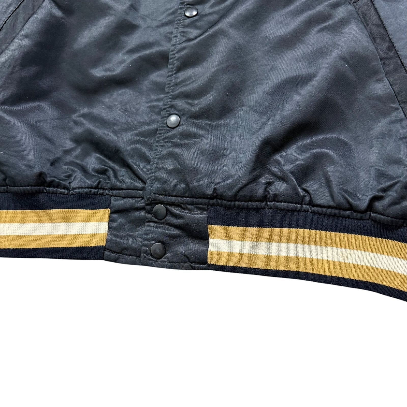NFL VTG 90s NEW ORLEANS SAINTS SATIN JACKET BOMBER MADE IN USA Size US L / EU 52-54 / 3 - 7 Thumbnail